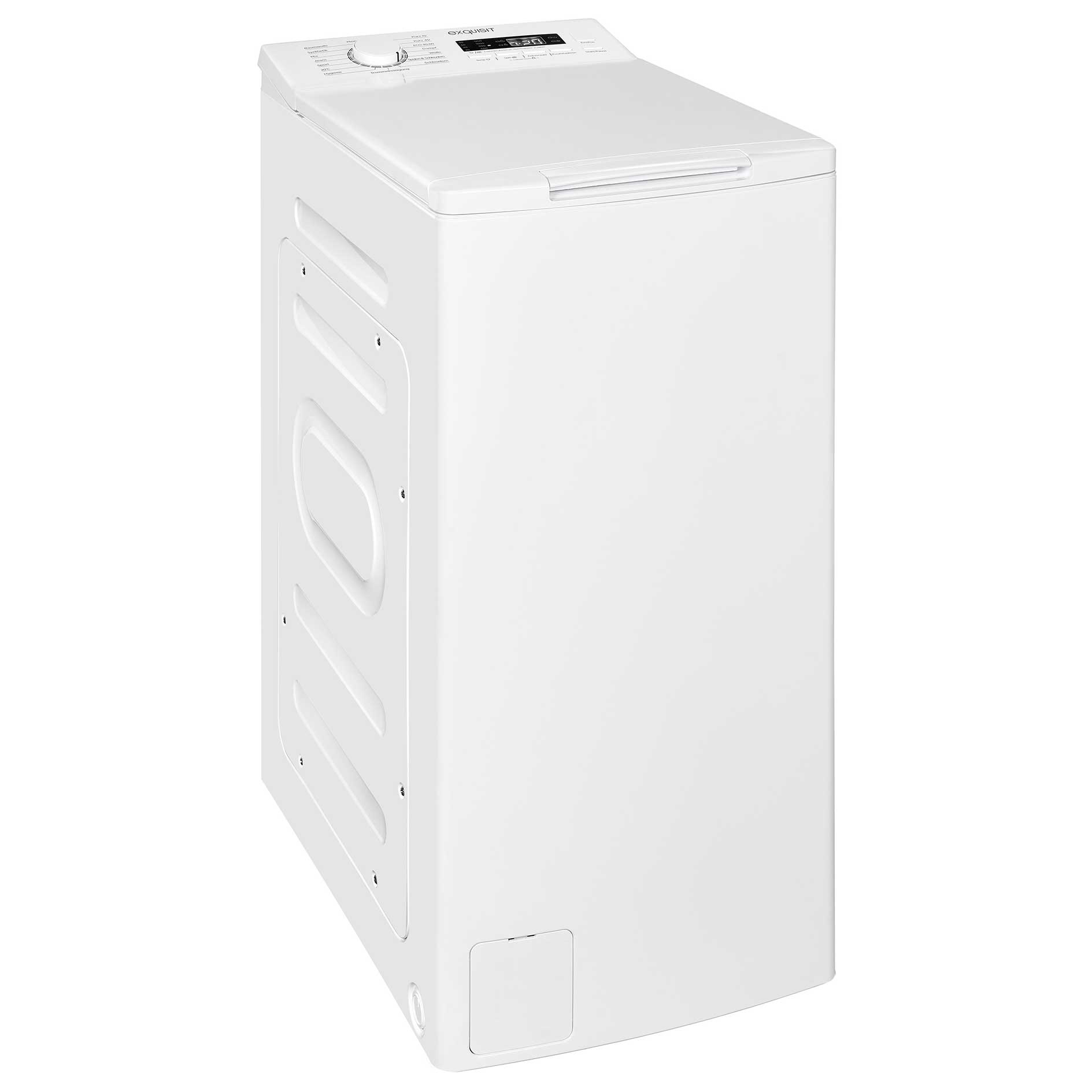 EXQUISIT Toplader LTO 1207-030A - weiß - 7,5 kg - A
