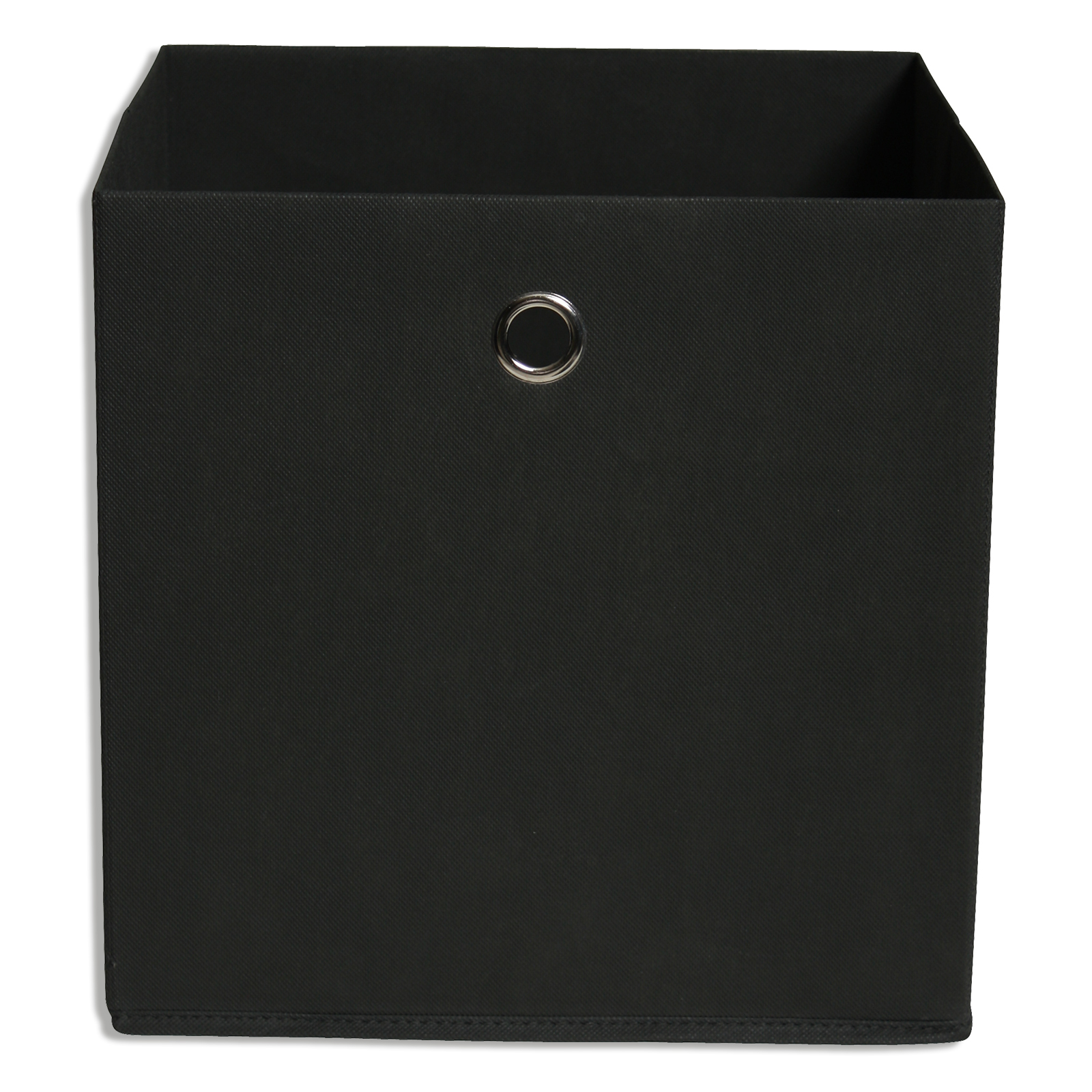 Faltbox - anthrazit - mit Metallöse - 32x32 cm