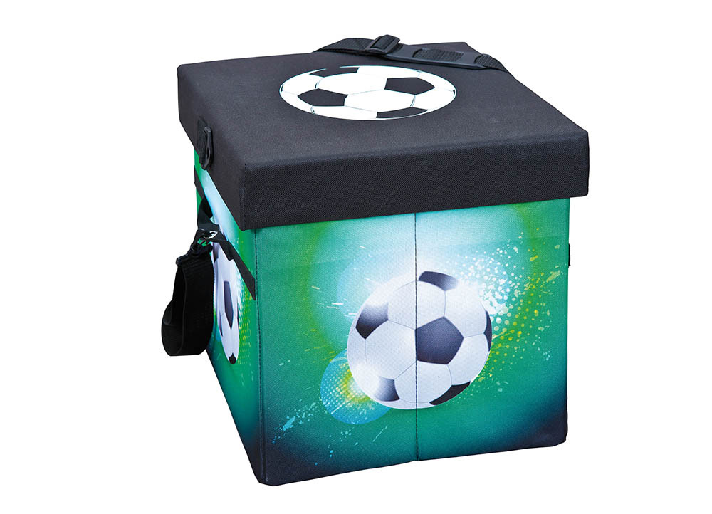 Faltkiste FANBOX I - schwarz-grün - Kühlfunktion
