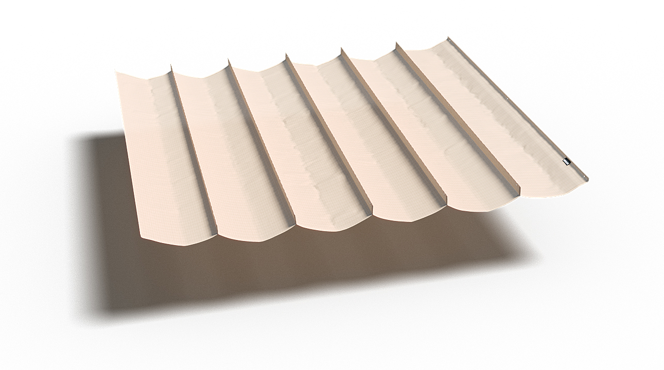 Faltsonnensegel COOLFIT - altweiß - 290x500 cm