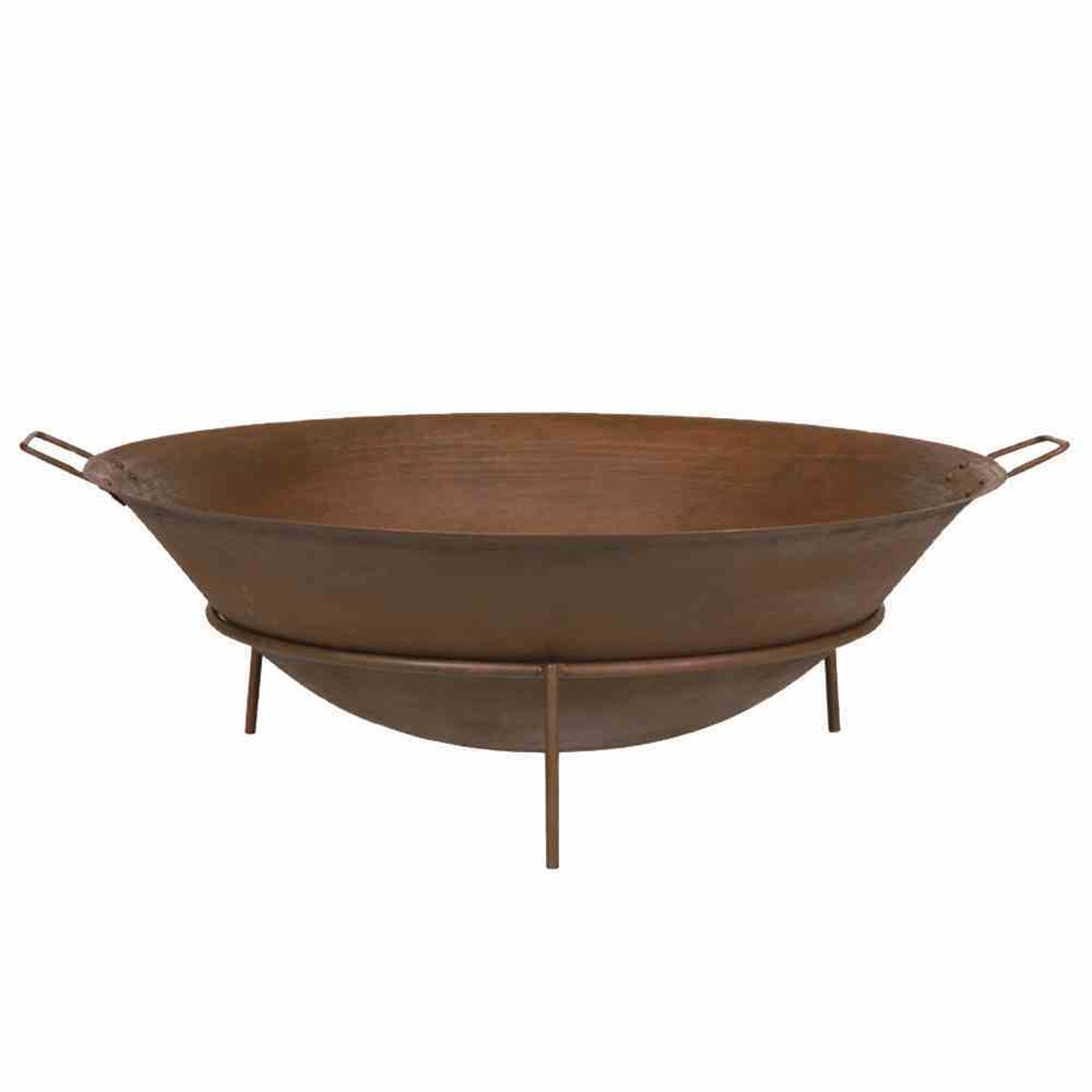 Feuerschale RUSTY - rostbraun - Gusseisen - 81 cm