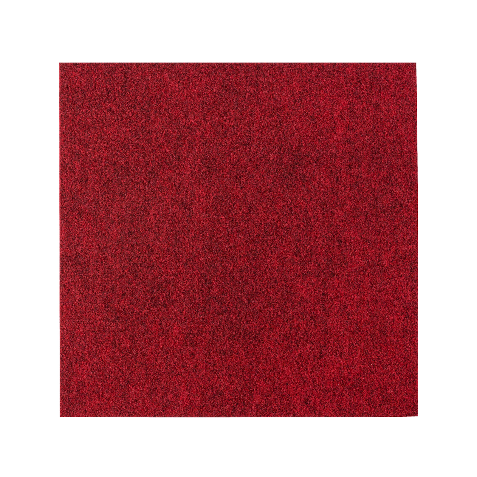 Filzfliese - rot - 40x40 cm
