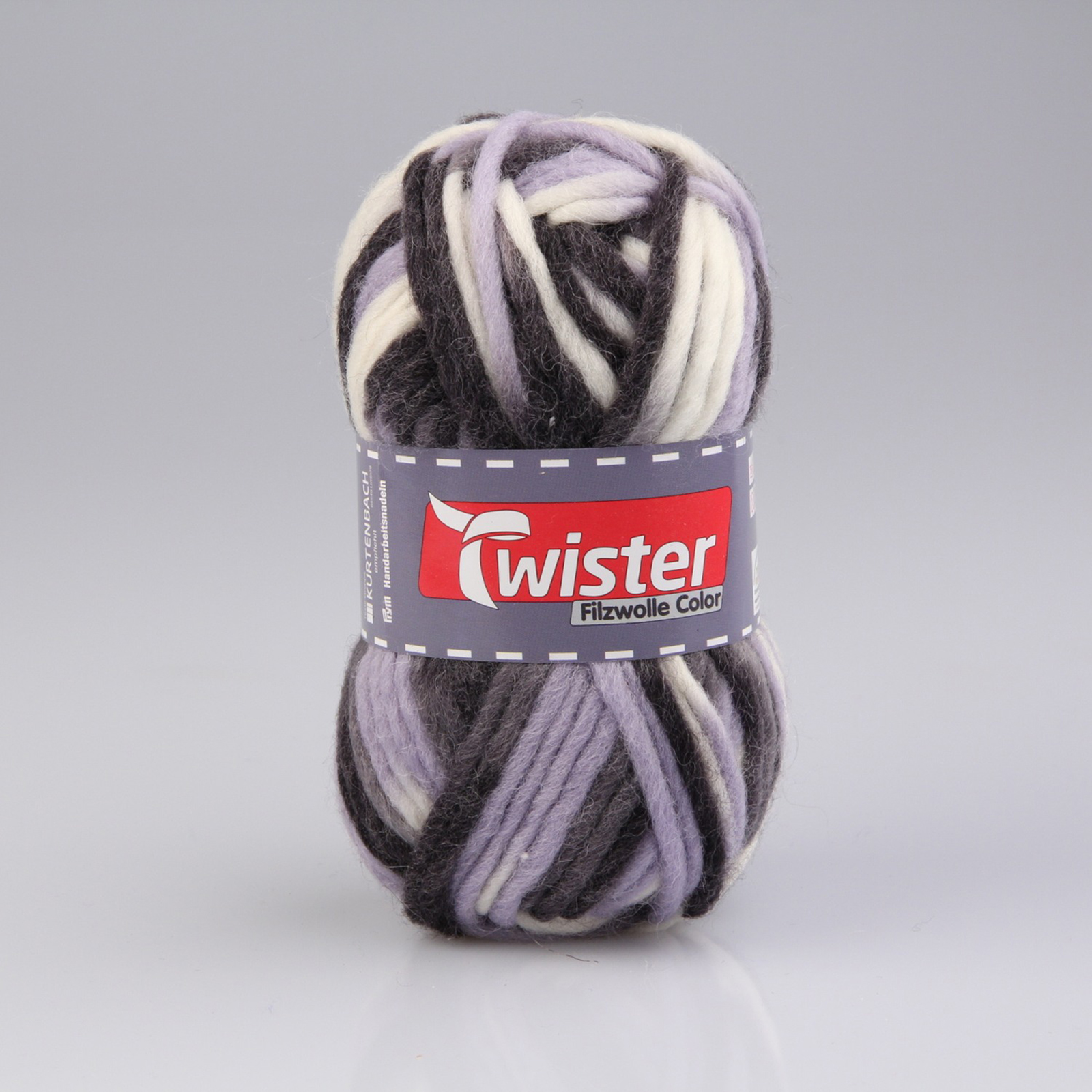 Filzwolle TWISTER COLOR - granit - 50g