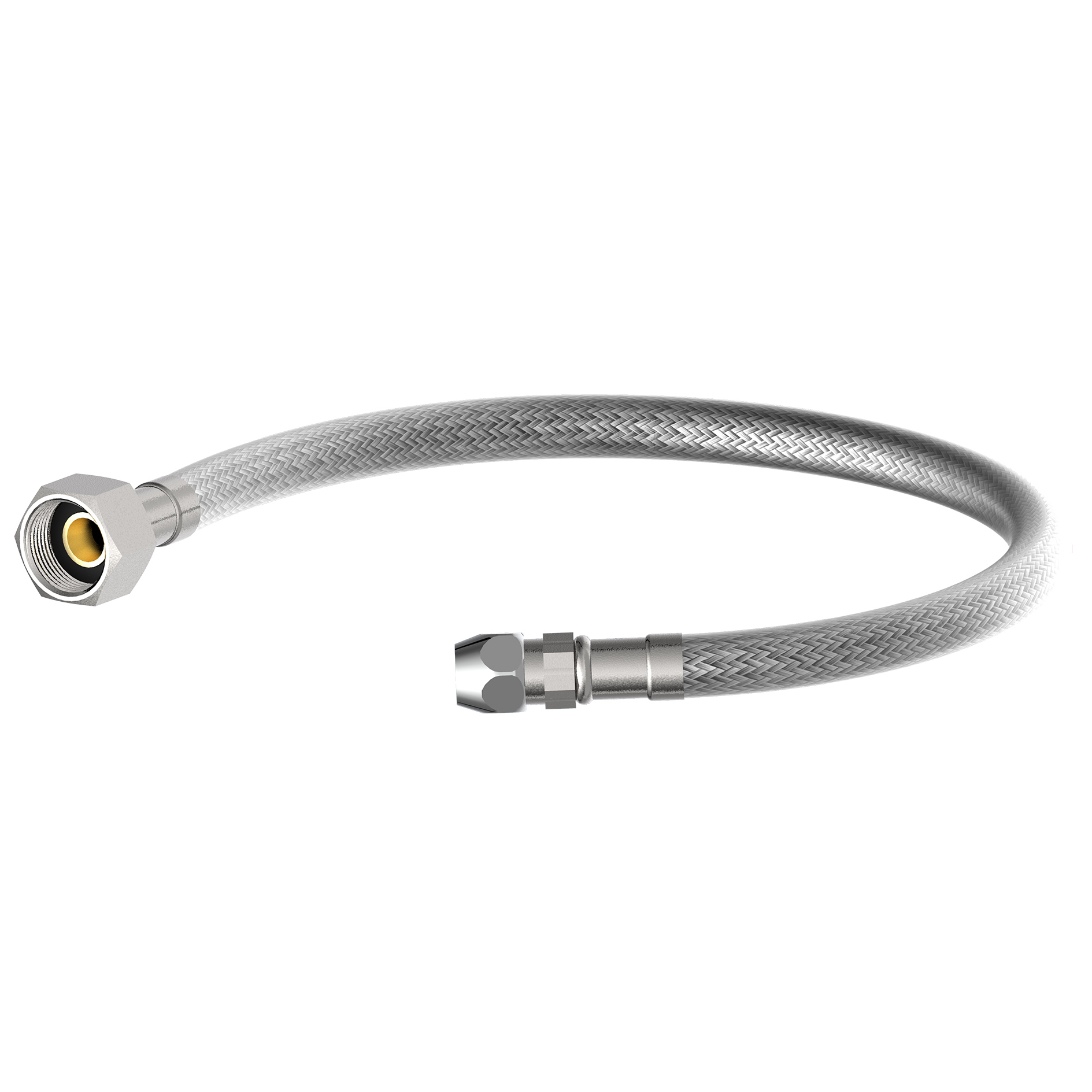 Flex-Anschlussschlauch - Edelstahl - 30 cm