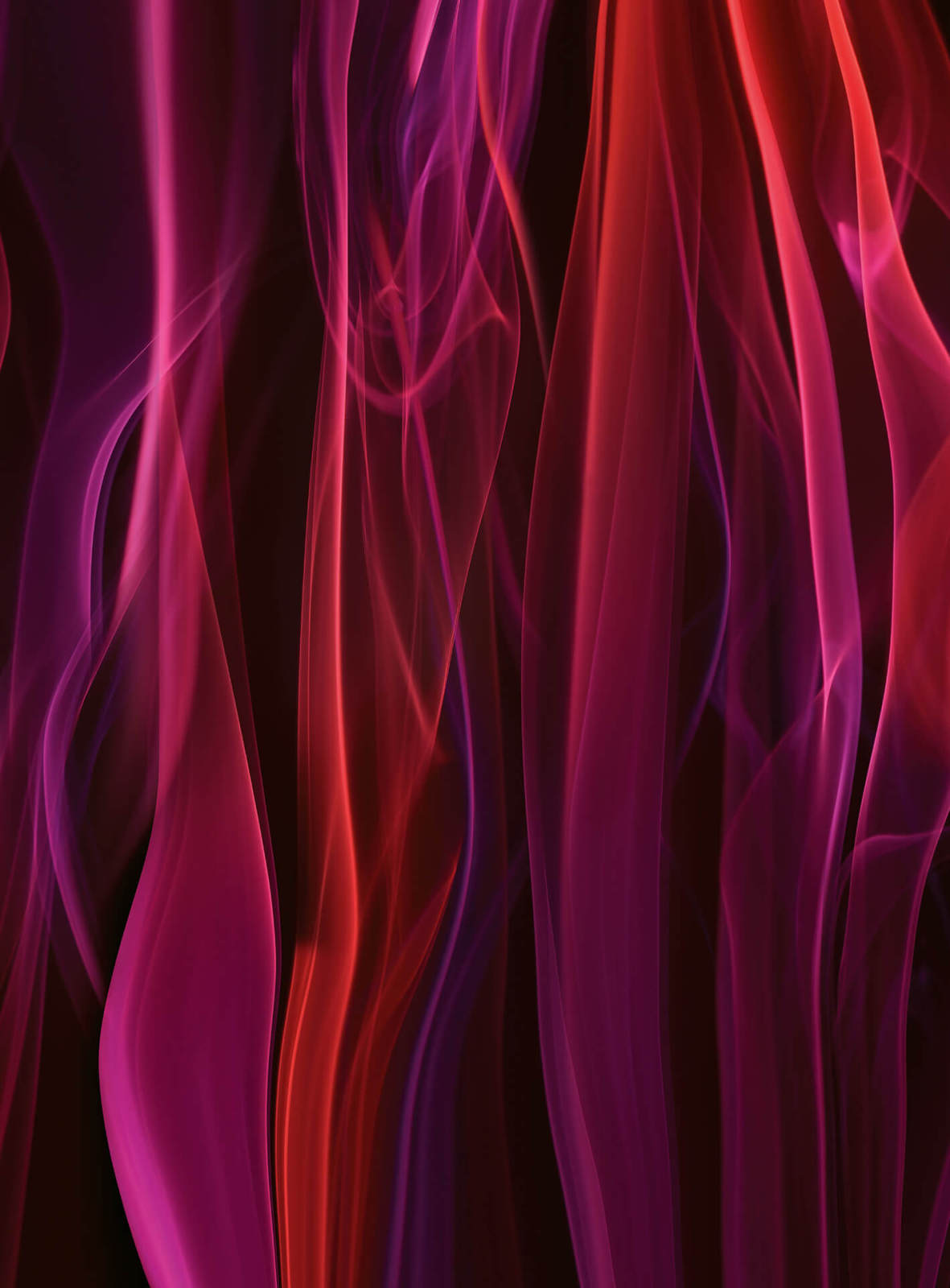 Fototapete DESIGNWALLS 2.0 - rot-lila - 3D-Art - 2,6 Meter