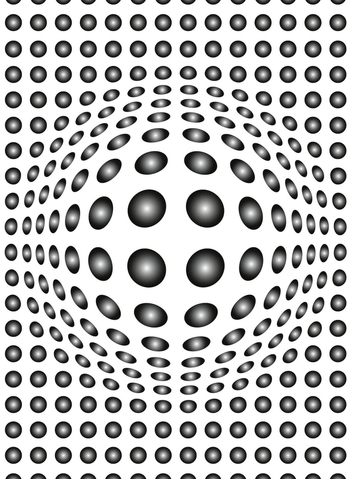 Fototapete DESIGNWALLS 2.0 - schwarz-weiß - 3D-Art - 2,6 Meter
