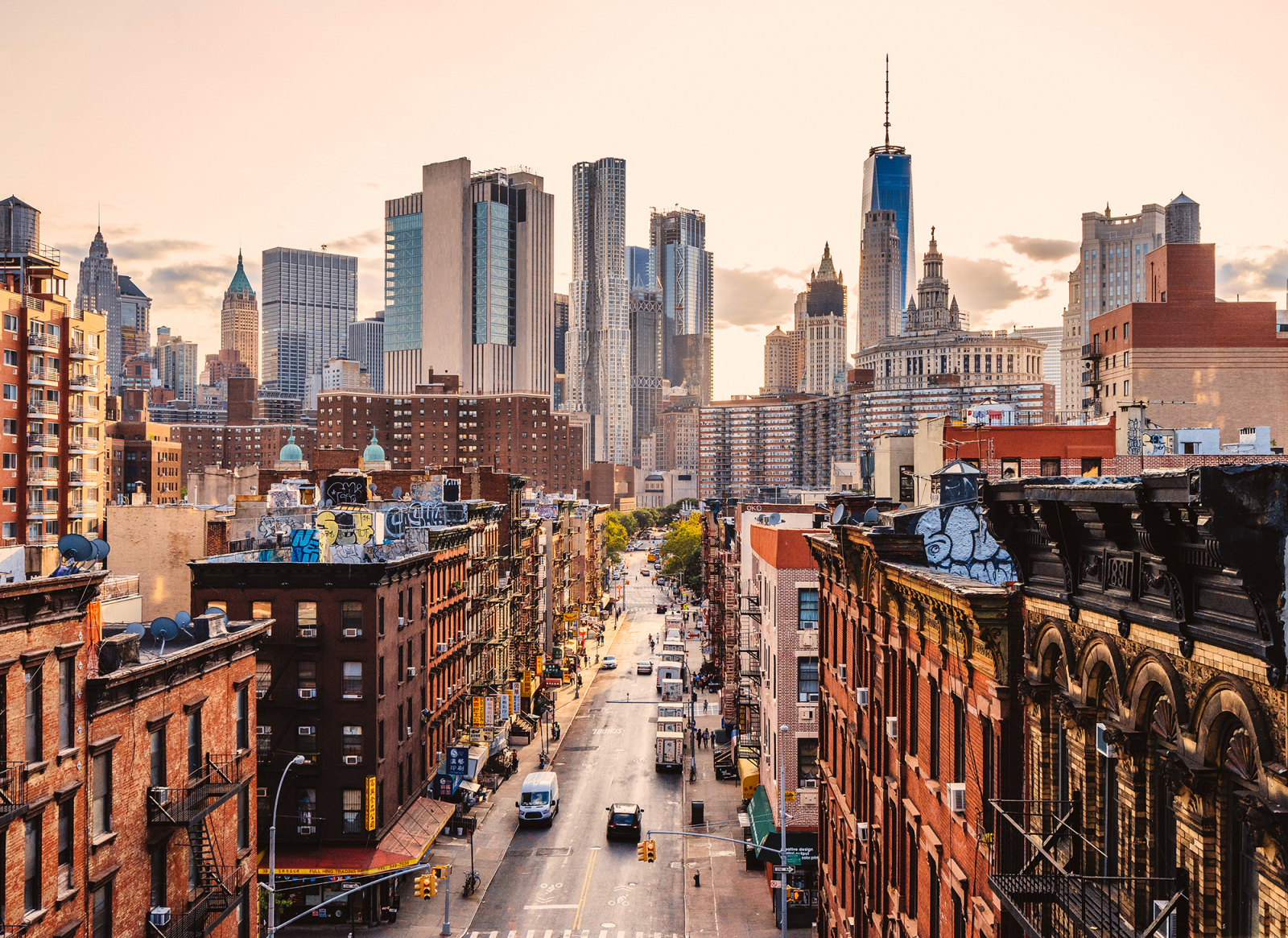 Fototapete DESIGNWALLS - braun-grau - New York - 2,55 Meter
