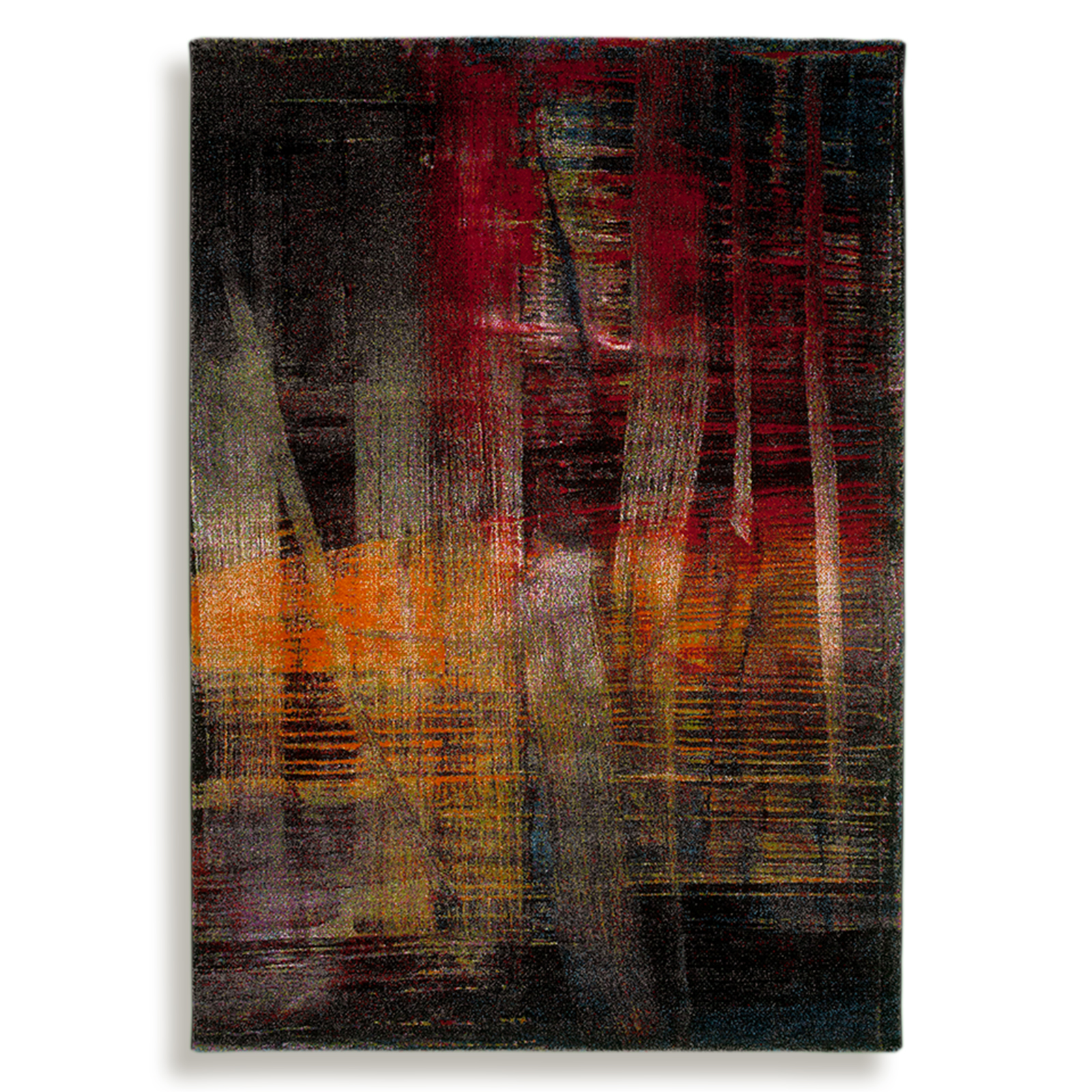 Frisee-Teppich - mehrfarbig - 120x170 cm