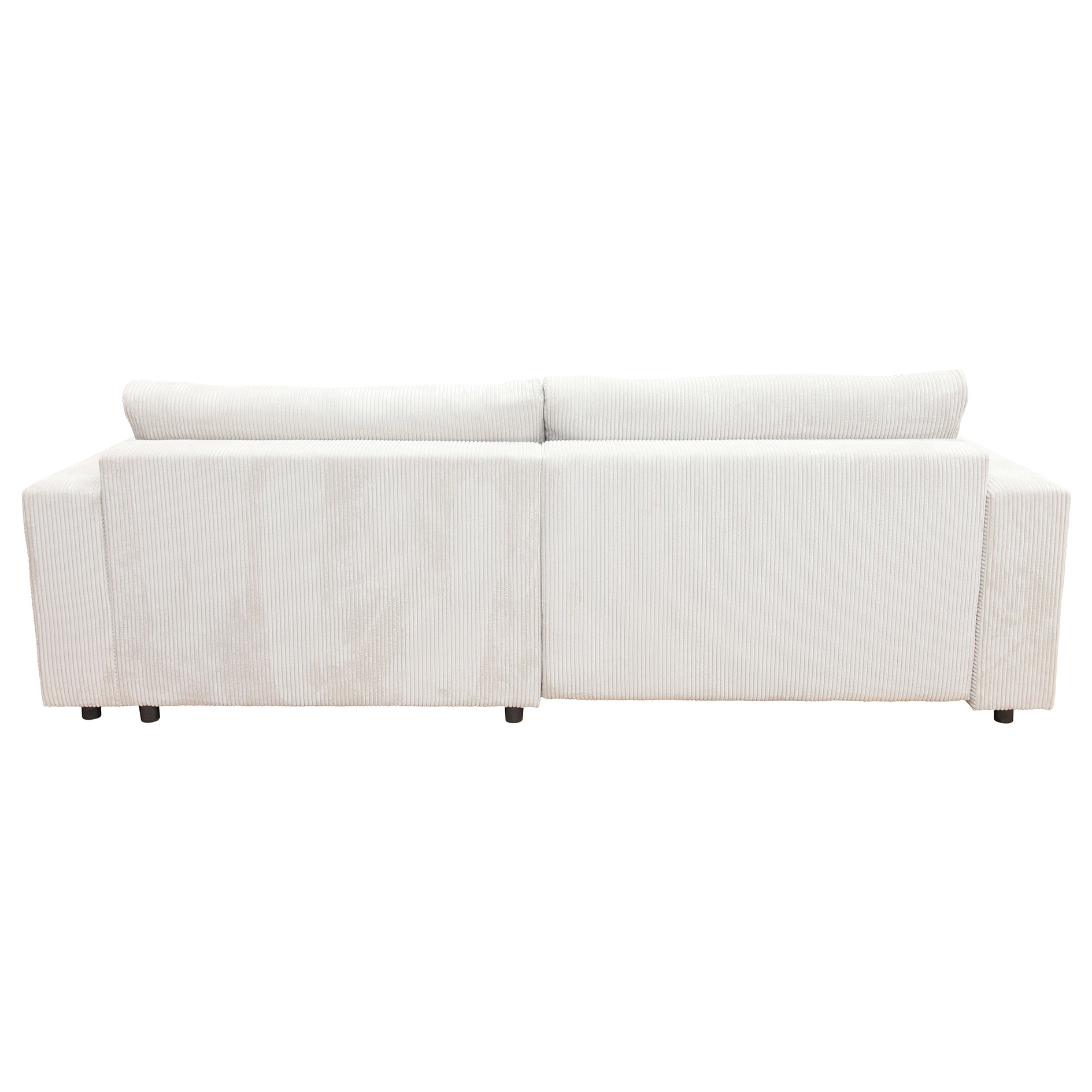 Funktionsecke - creme - Boxspringfederung - Dauerschläfer mit Staukasten