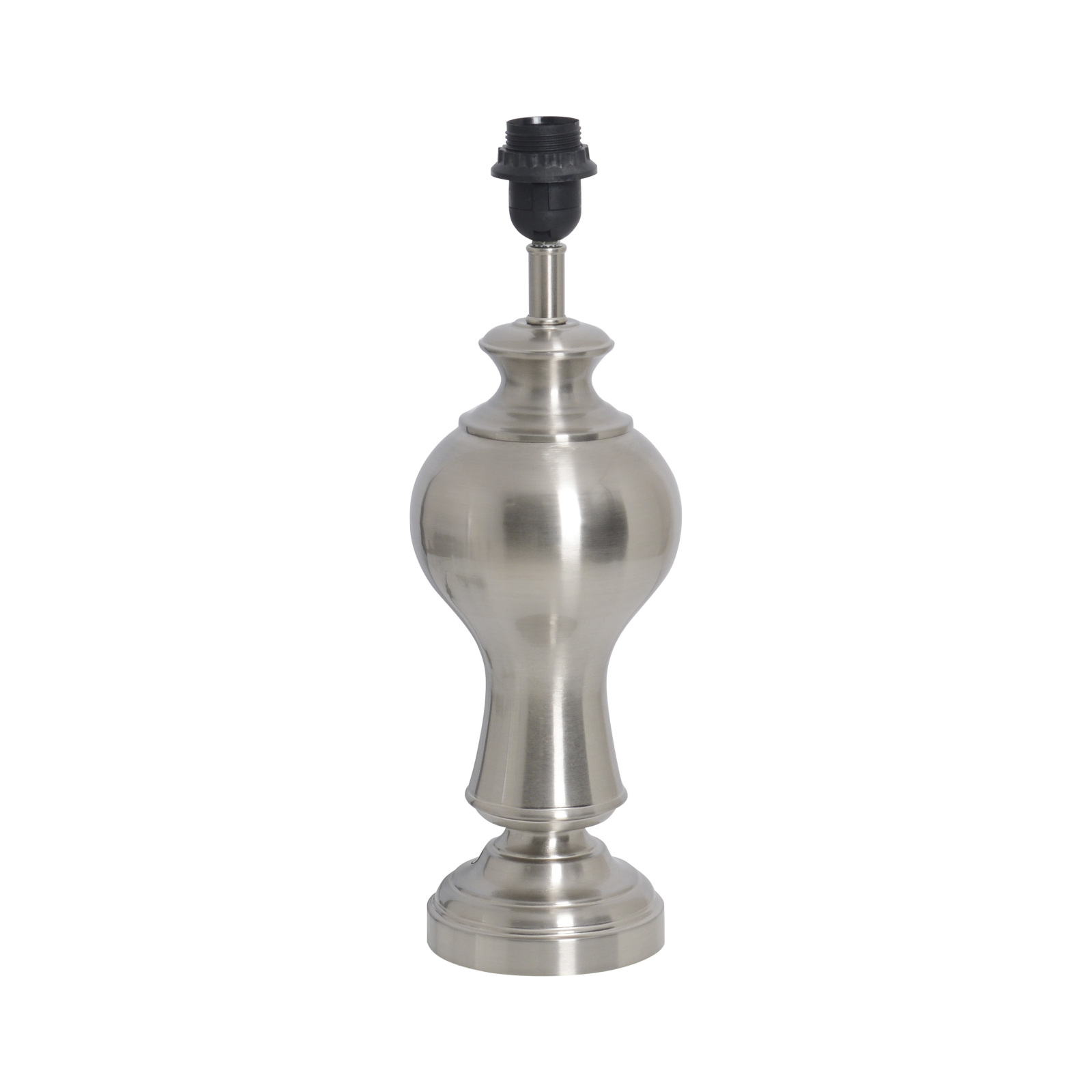 Fuß-Tischleuchte FUKRUM - stahl-blank - 44 cm