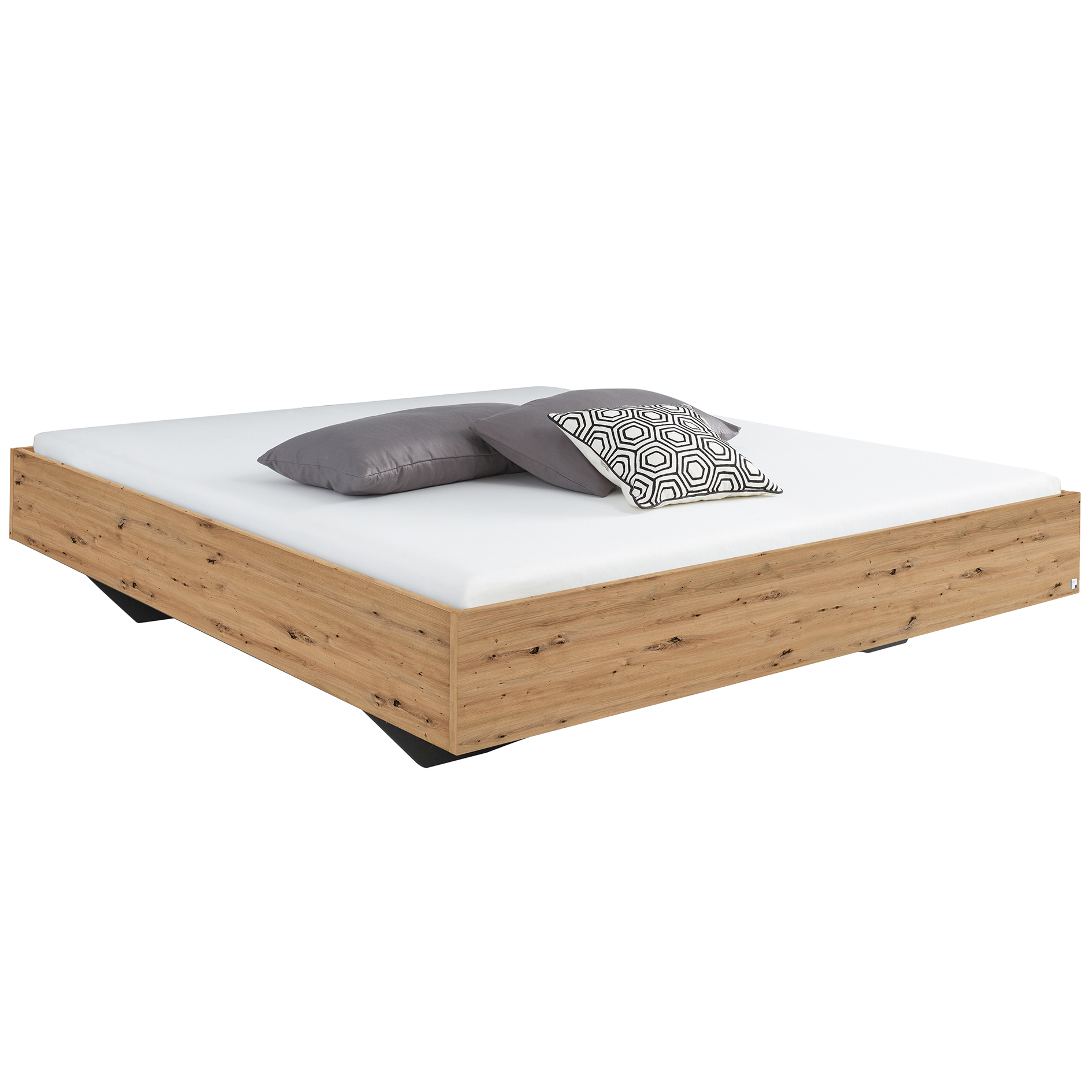 Futonbett - Eiche Artisan - 180x200 cm