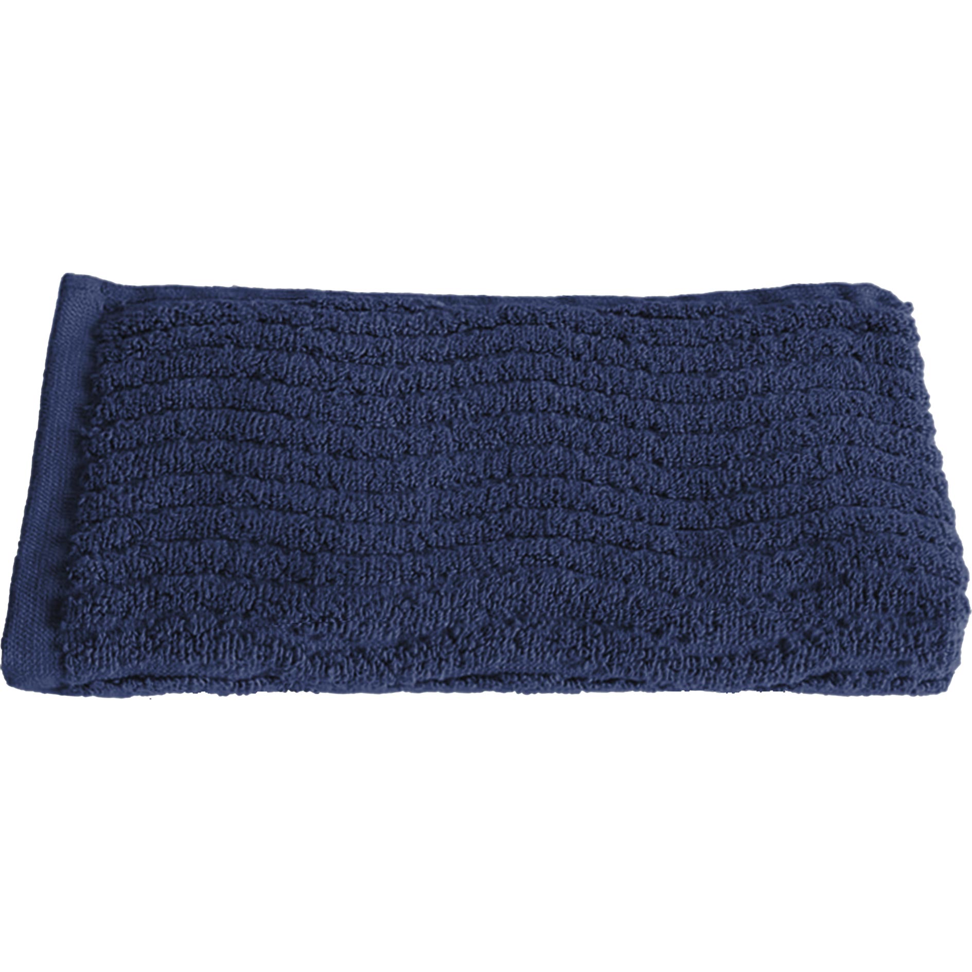Gästetuch - blau - Baumwolle - 30x50 cm