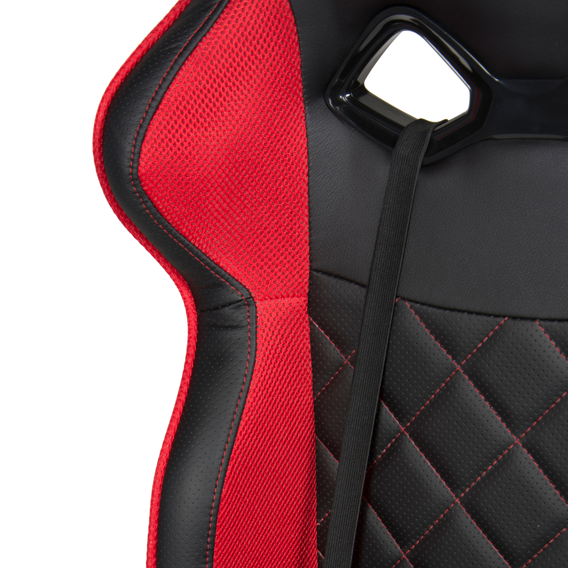 Gaming-Stuhl GAME-ROCKER G-20 - schwarz-rot - Lederoptik