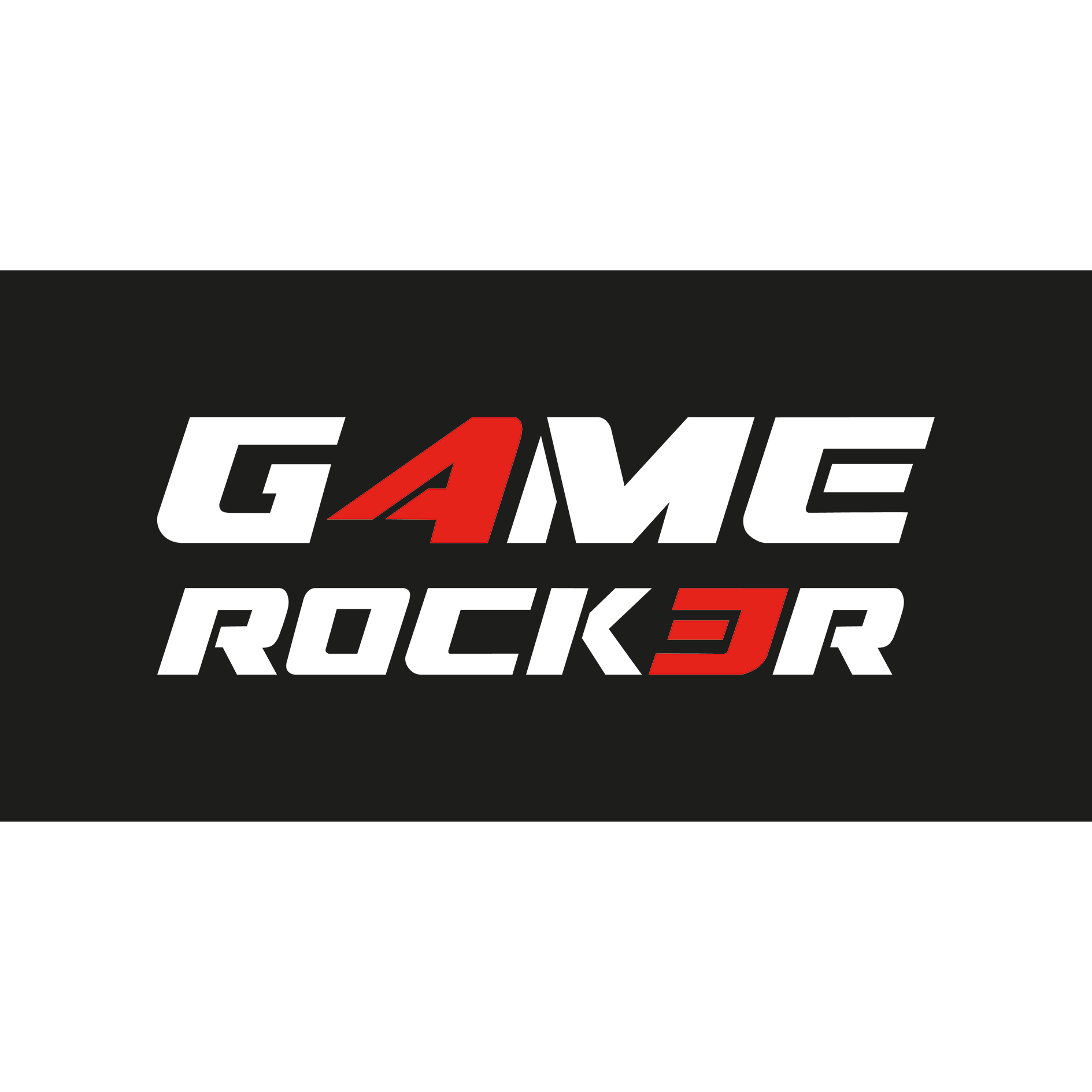 Gaming-Stuhl GAME-ROCKER G-20 - schwarz-rot - Lederoptik