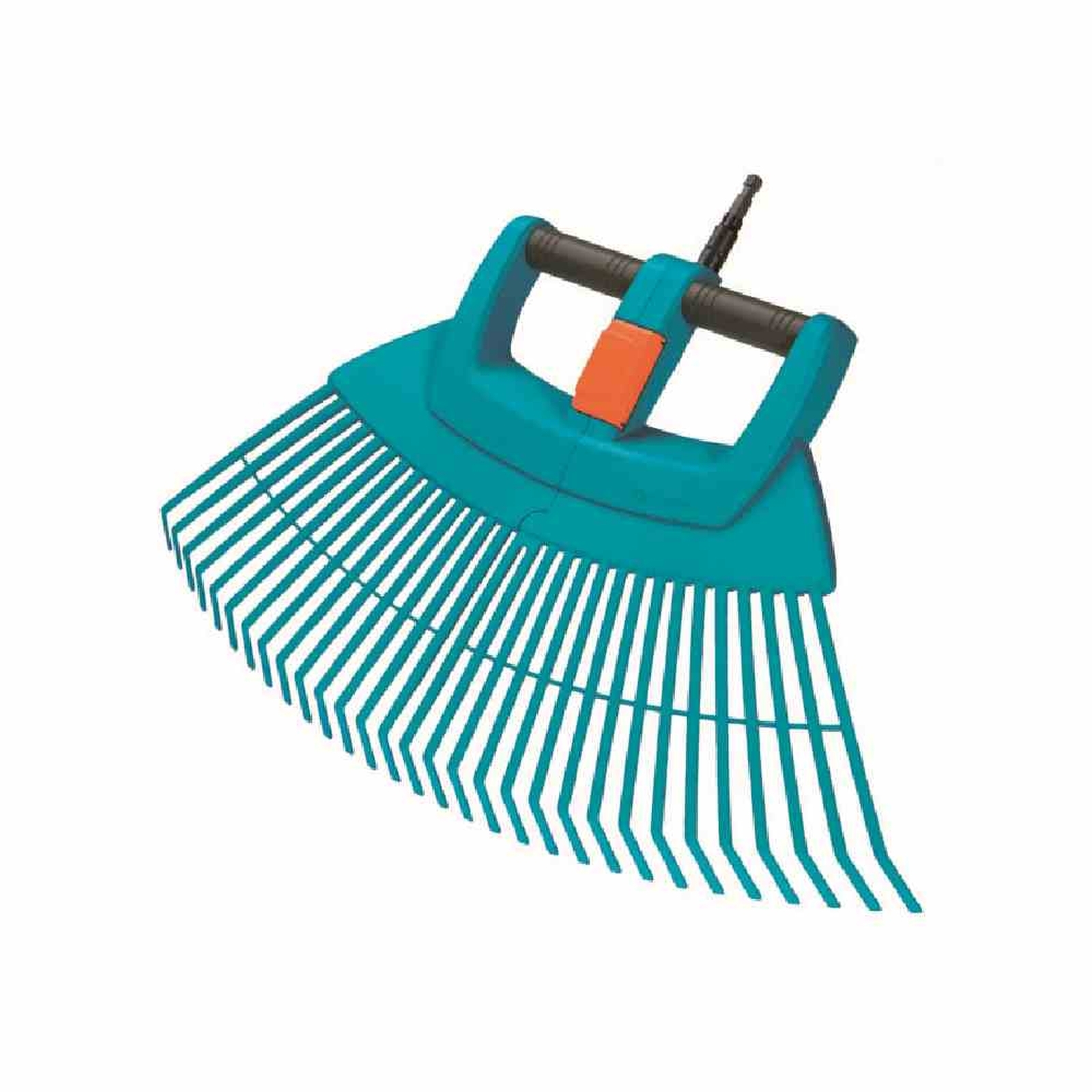 GARDENA Fächerbesen COMBISYSTEM - türkis-schwarz - 77 cm