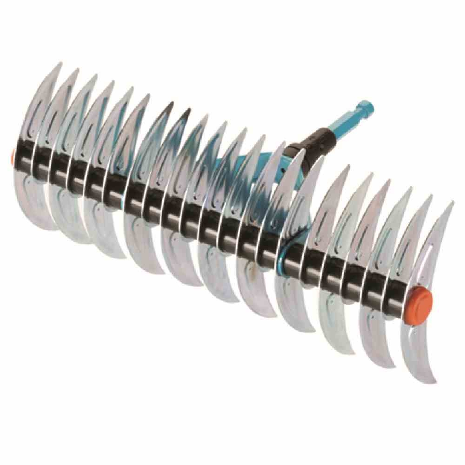 GARDENA Schneidrechen COMBISYSTEM - türkis-silber - 35 cm