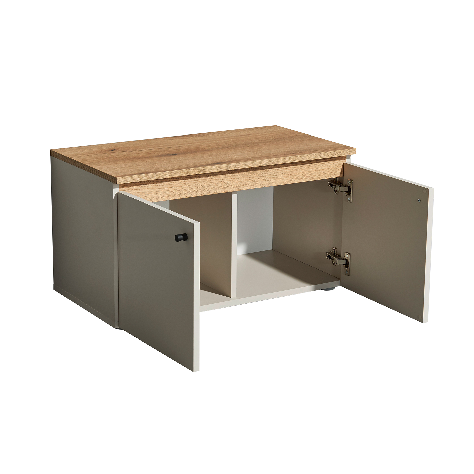 Garderobenbank - Kashmir-Evoke Eiche - 2 Türen - 70 cm