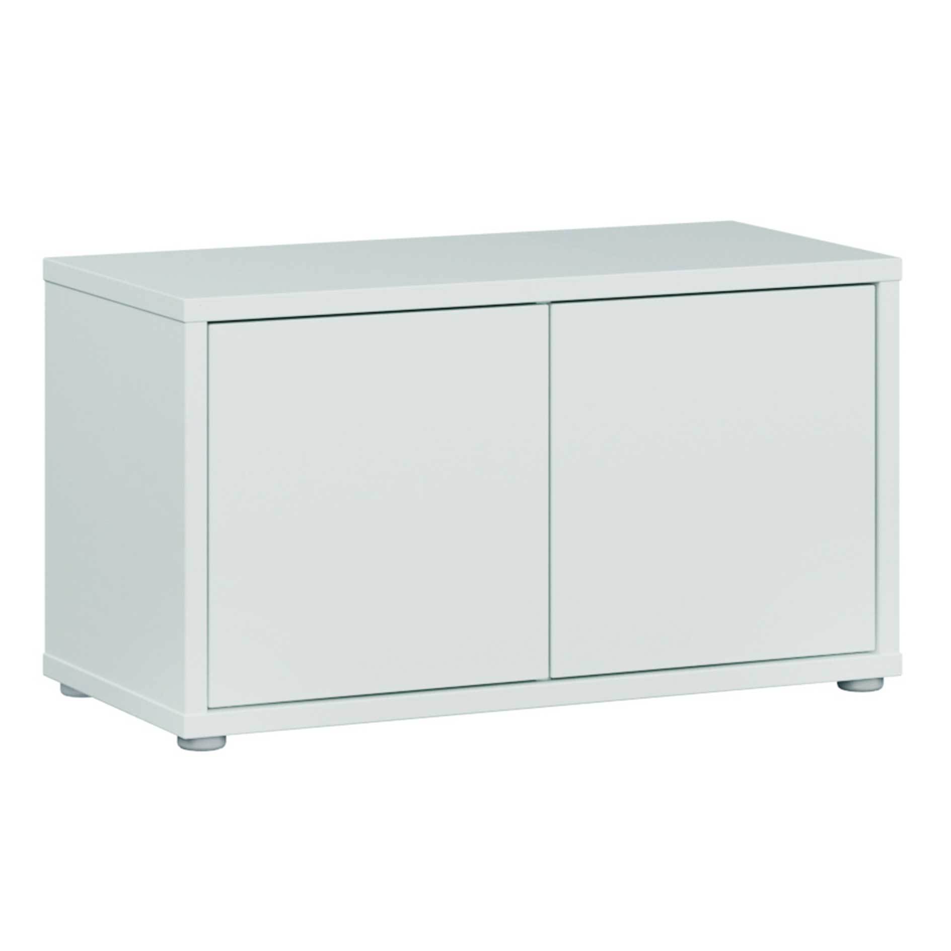 Garderobenbank - secret grey - 2 Türen - 75 cm
