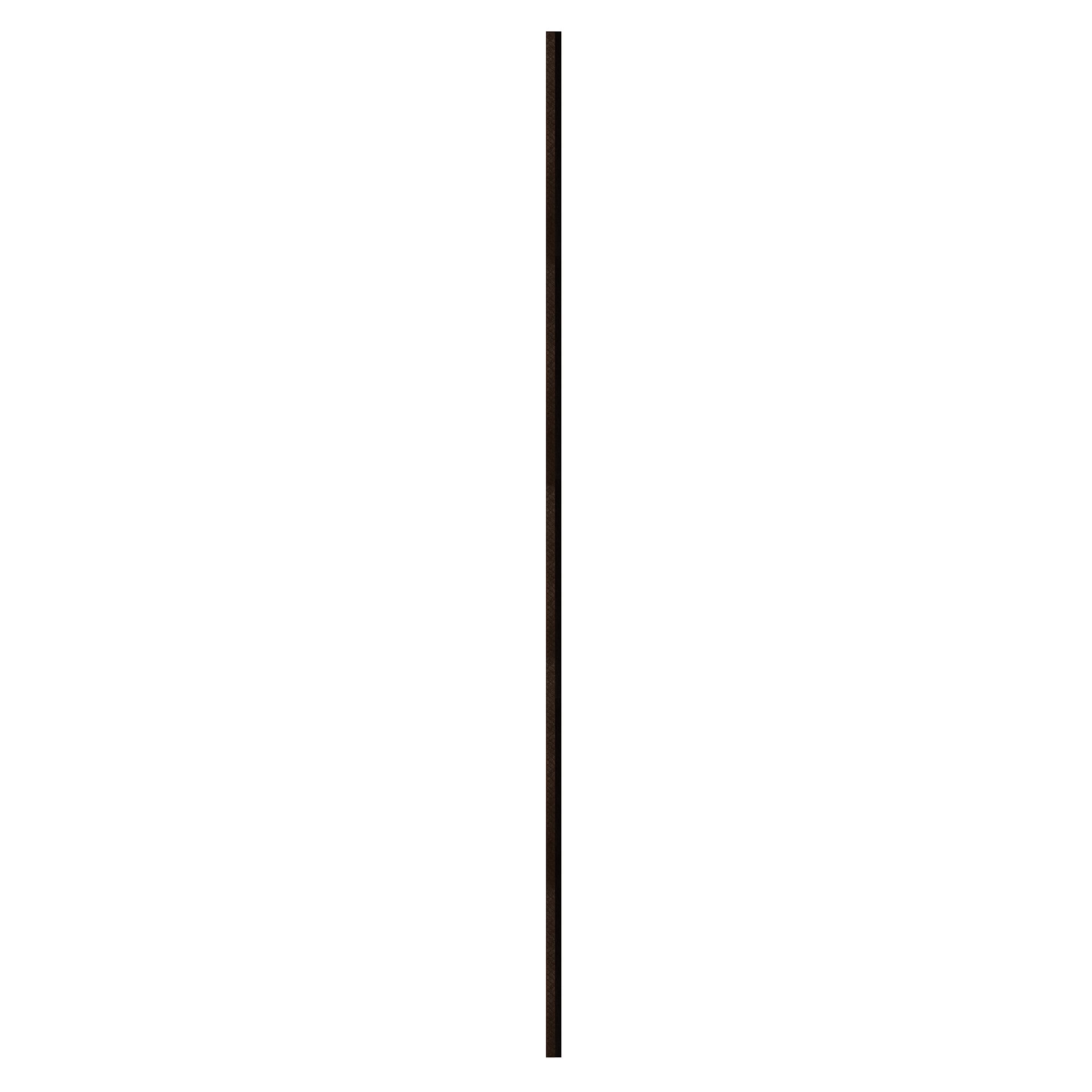 Garderobenpaneel - Artisan Eiche - schwarz - Akustikpaneel-Optik - 50x125 cm