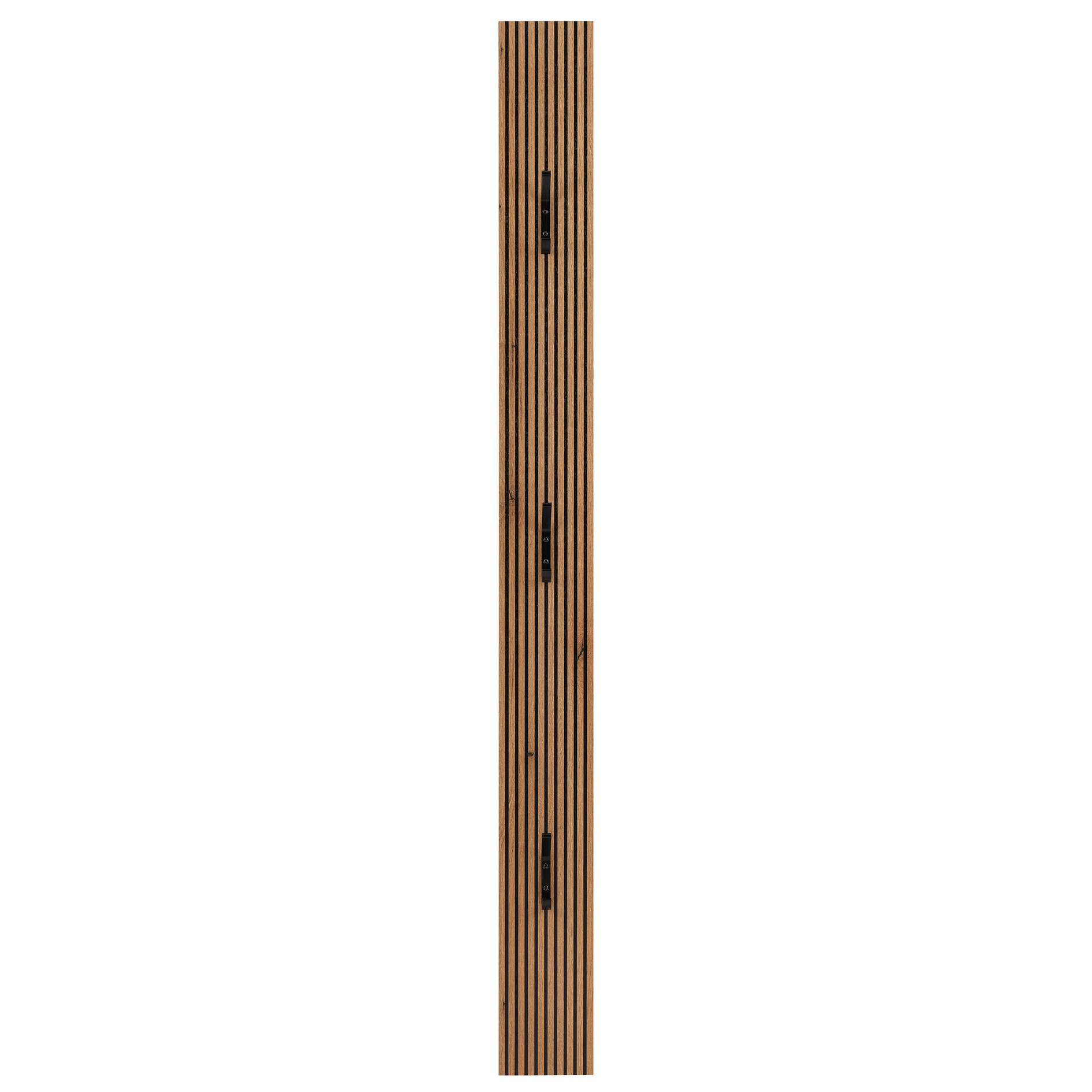 Garderobenpaneel - Coast Evoke Eiche - 3 Metallhaken - 155 cm hoch