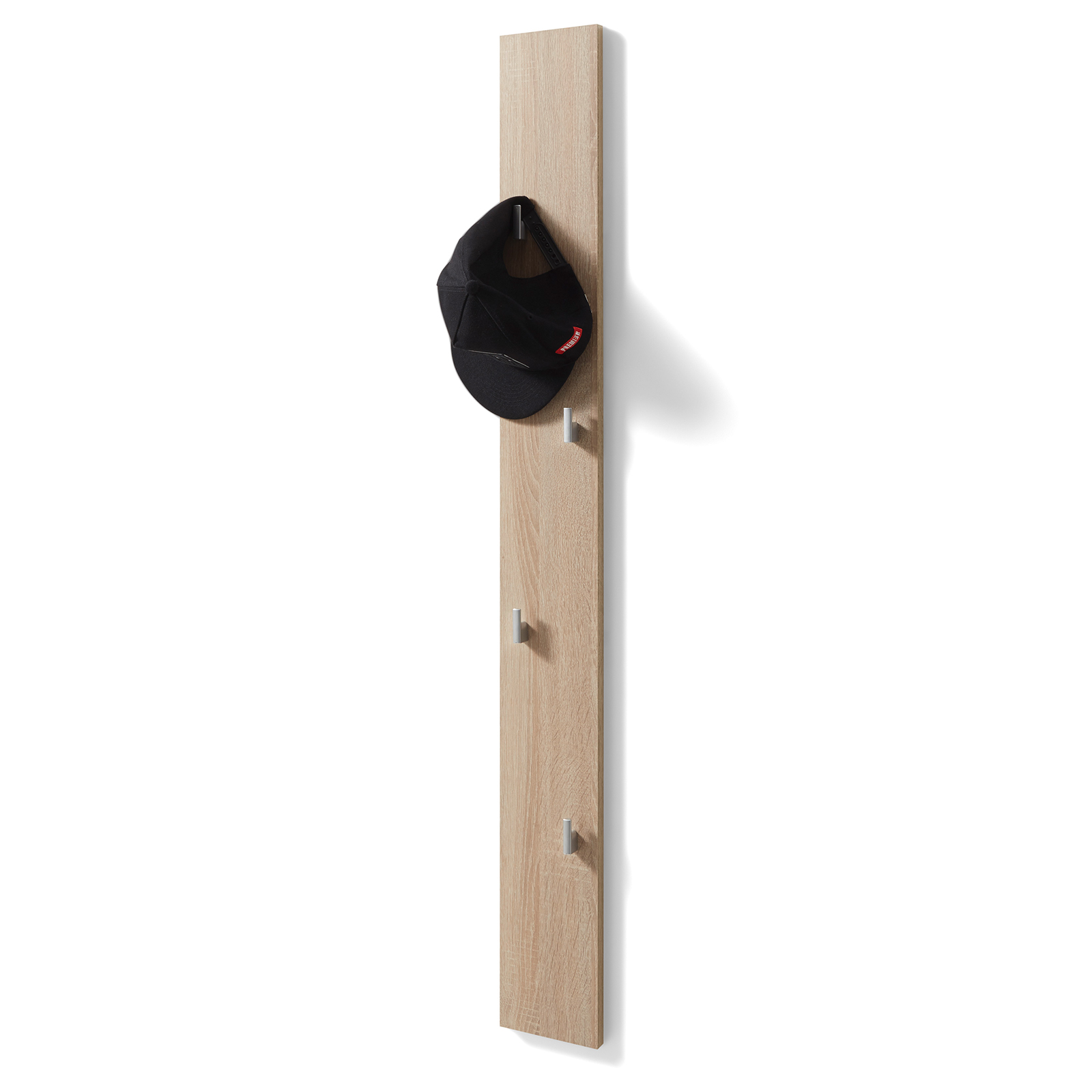 Garderobenpaneel - Sonoma Eiche - 115 cm