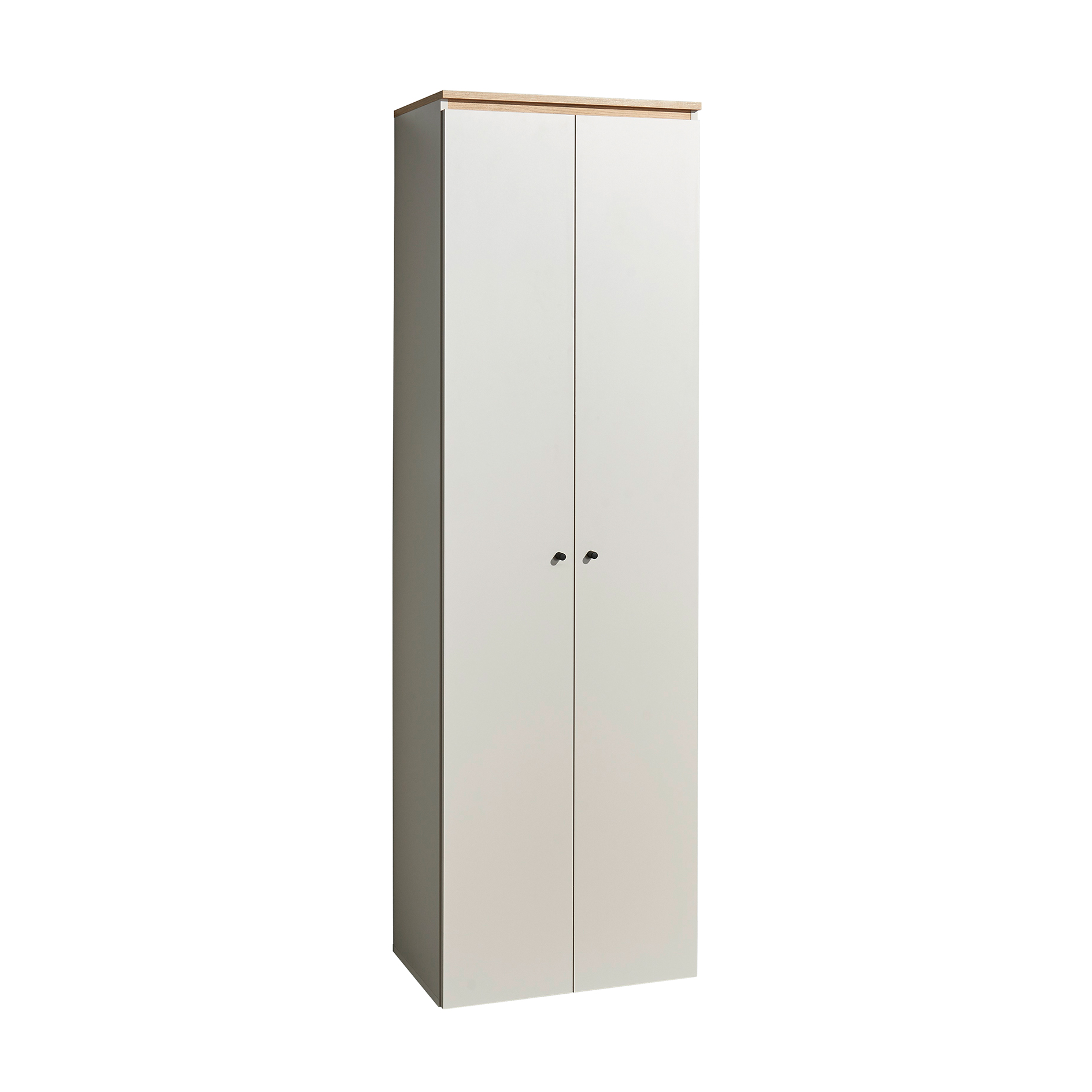 Garderobenschrank - Kashmir-Evoke Eiche - Kleiderbügelauszug