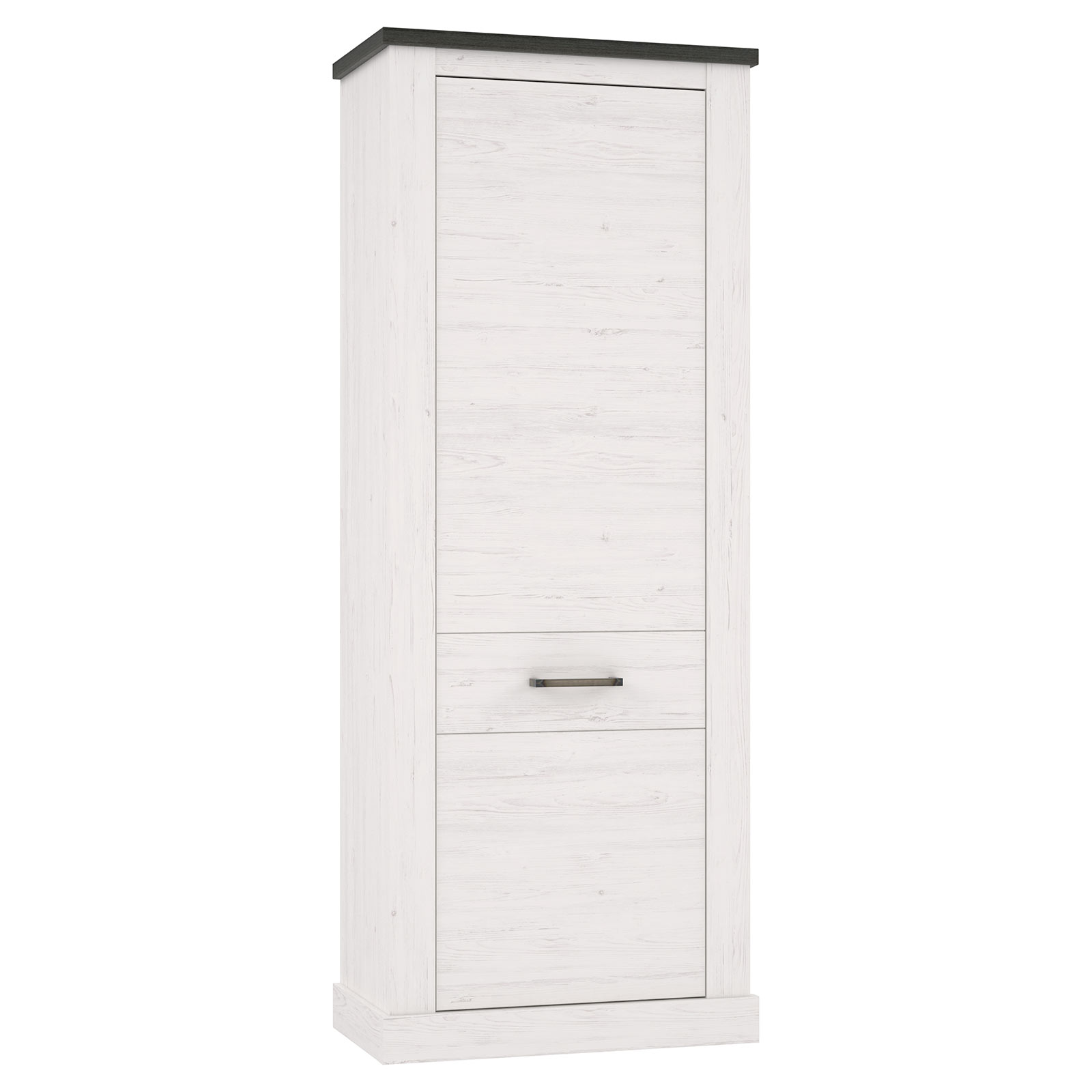 Garderobenschrank - Pinie weiß - Touchwood - 76 cm