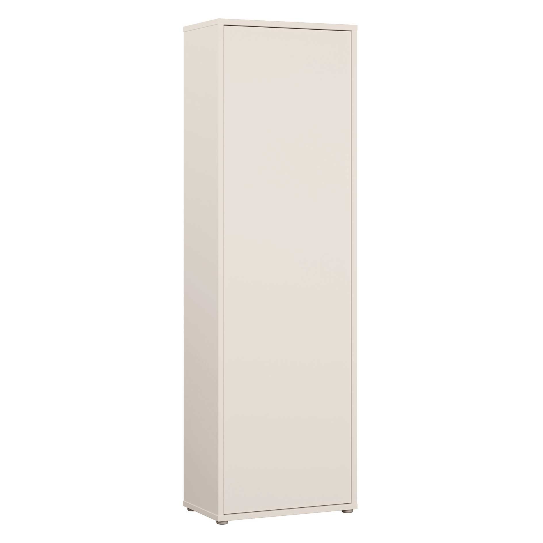 Garderobenschrank - sand - eine Tür - 60 cm breit