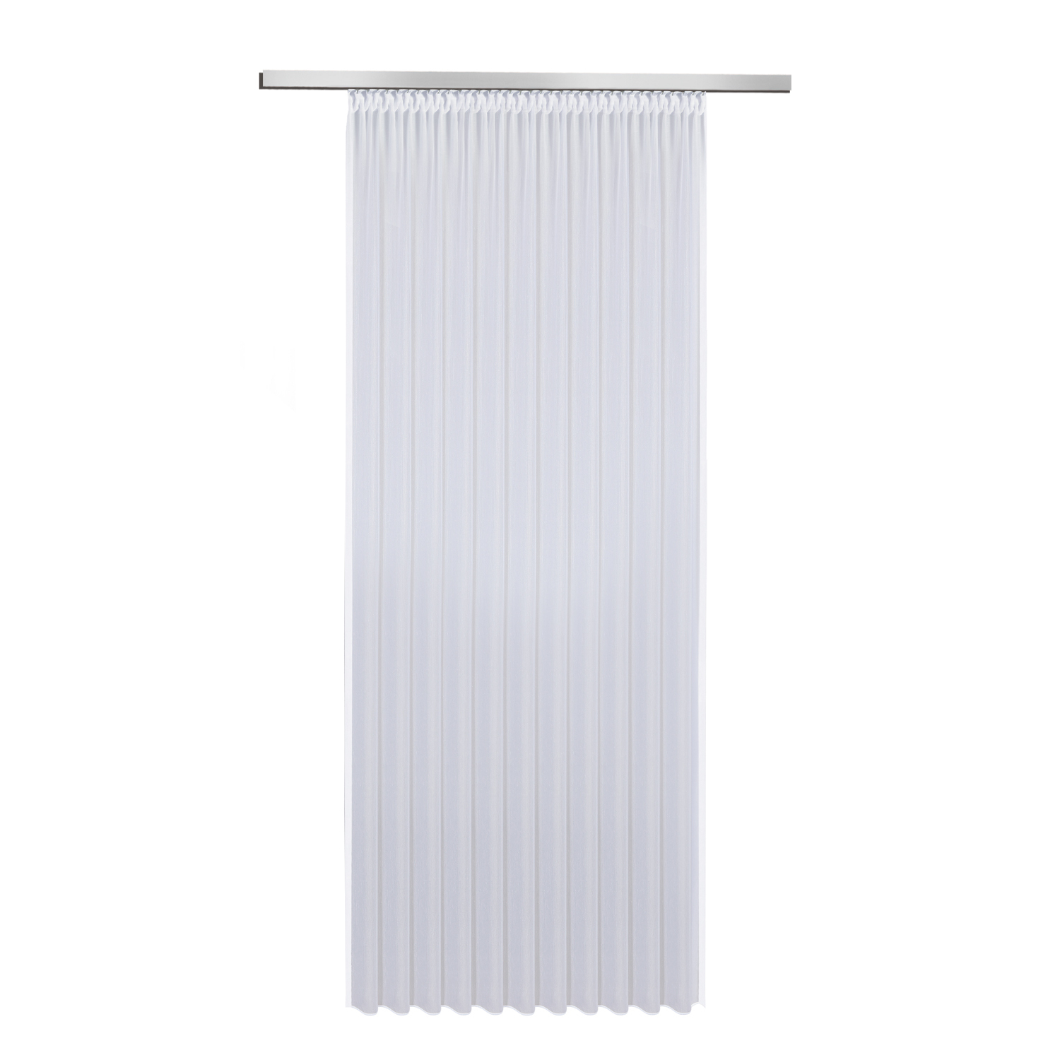 Gardine - weiß - 450x245 cm