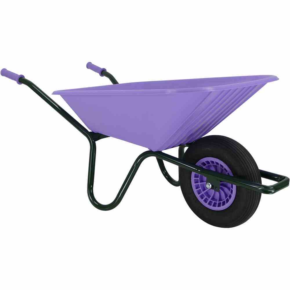 Gartenschubkarre - lavendel - 90 Liter