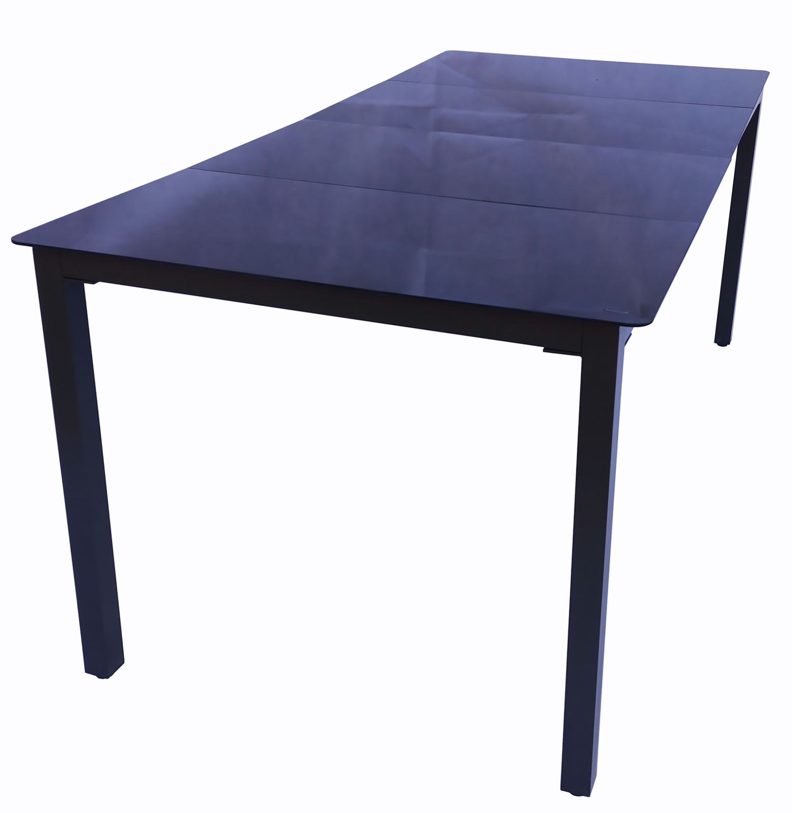 Gartentisch - anthrazit - Aluminium - 190x80 cm