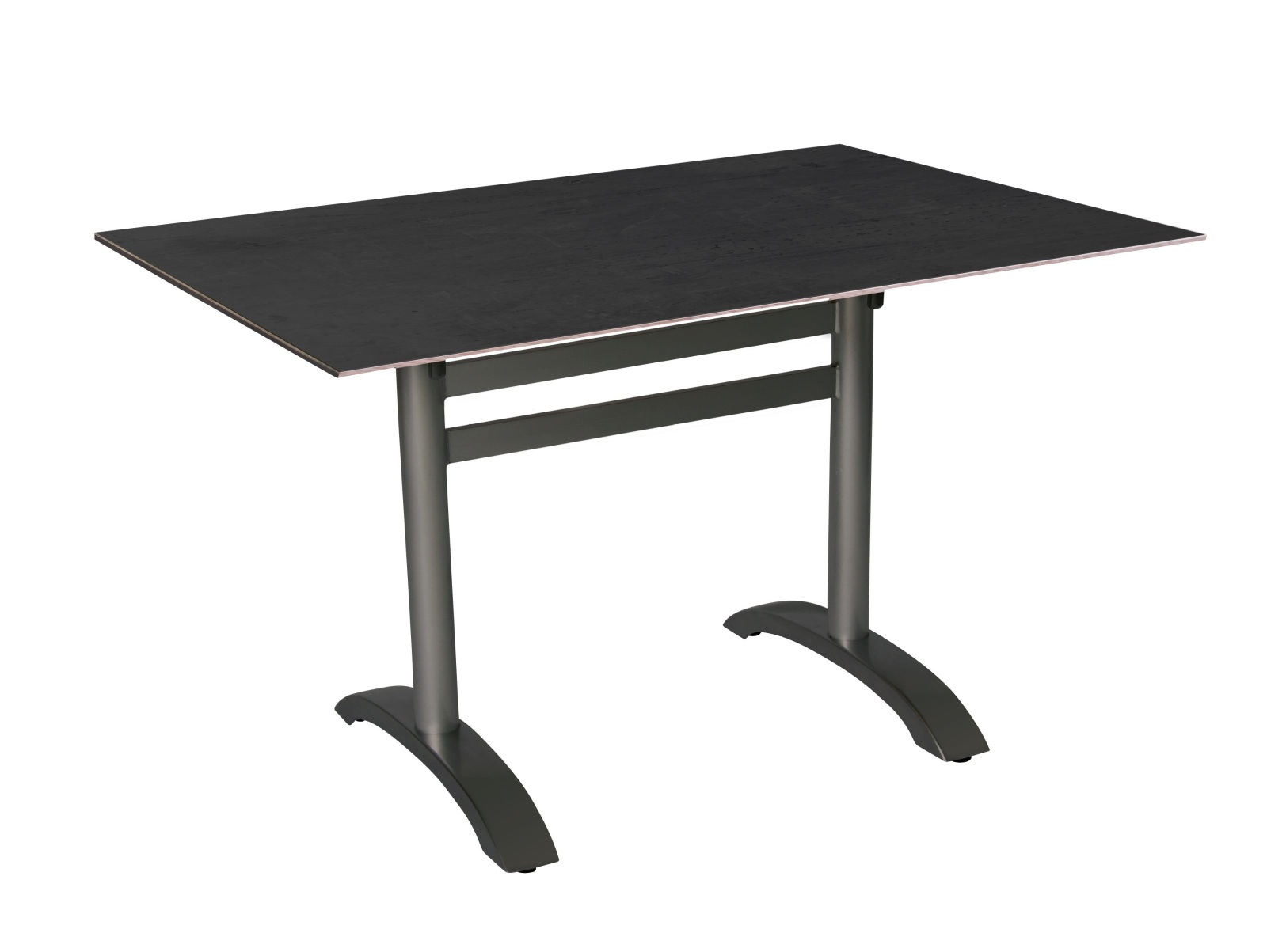 Gartentisch - anthrazit-cemento anthracite - 120x80 cm