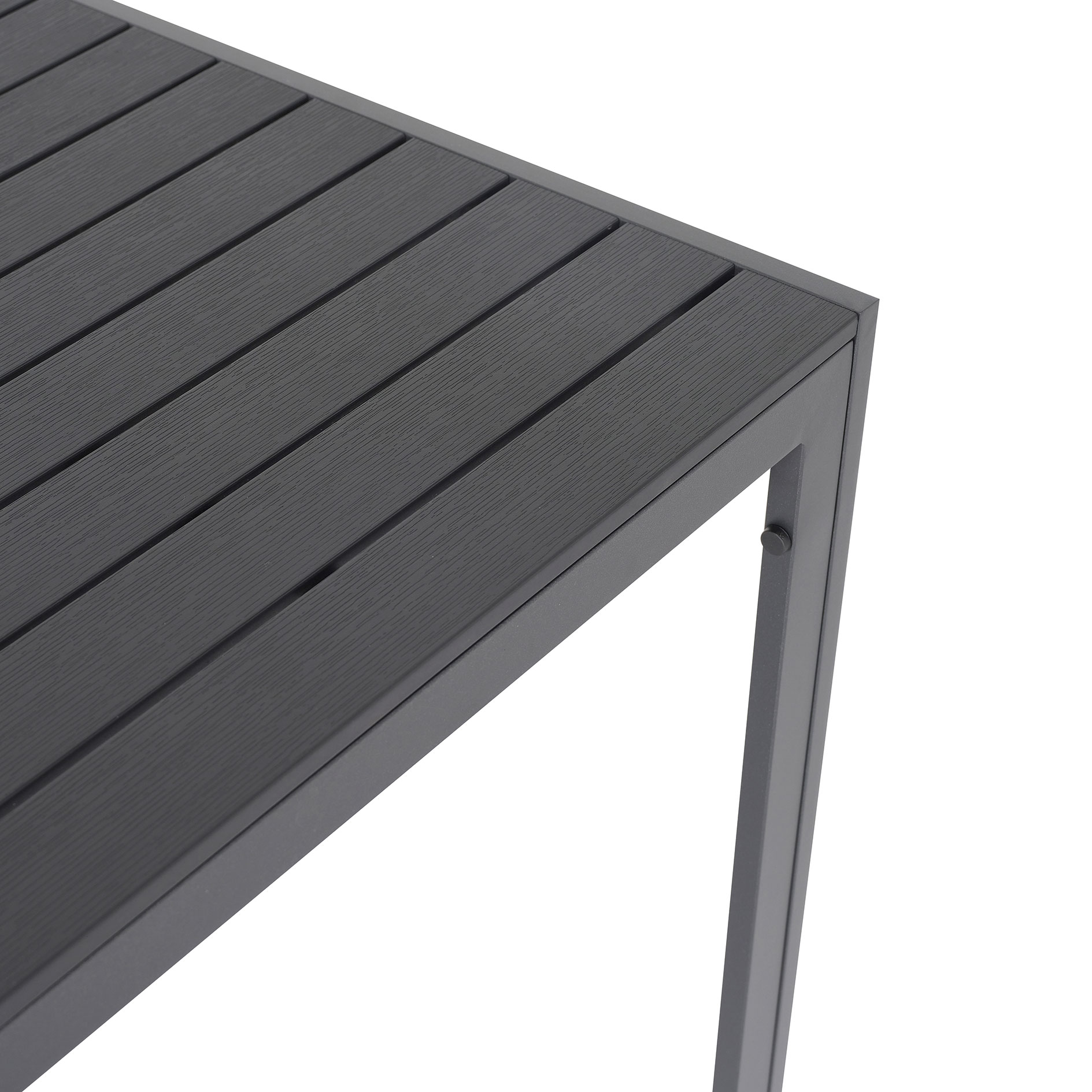 Enzeno Gartentisch Abdeckung 150x90cm - Wasserdichte Terrassenmöbel Schutzhaube Schwarz