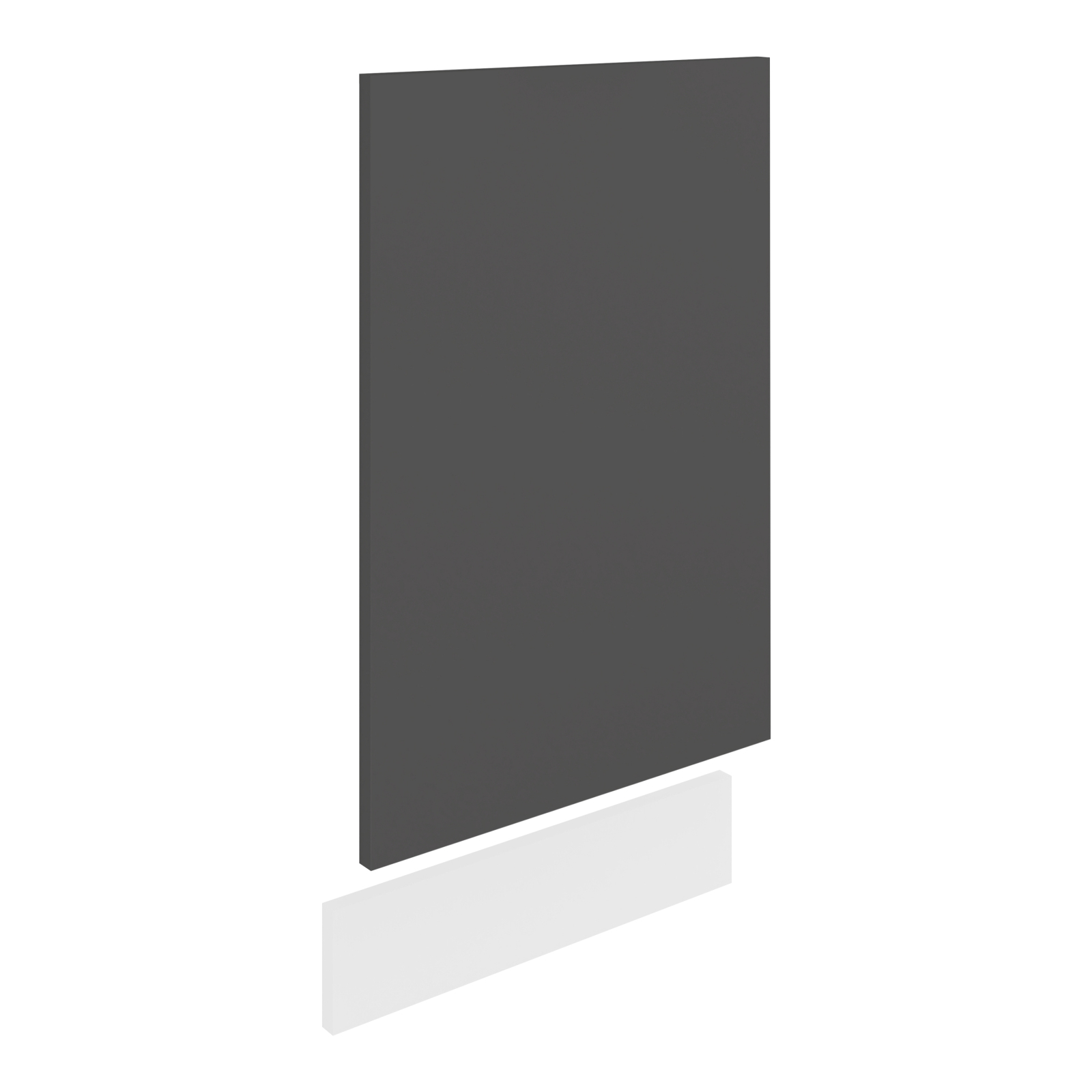 Geschirrspüler-Frontblende ESILO - anthrazit-weiß - 45x67 cm