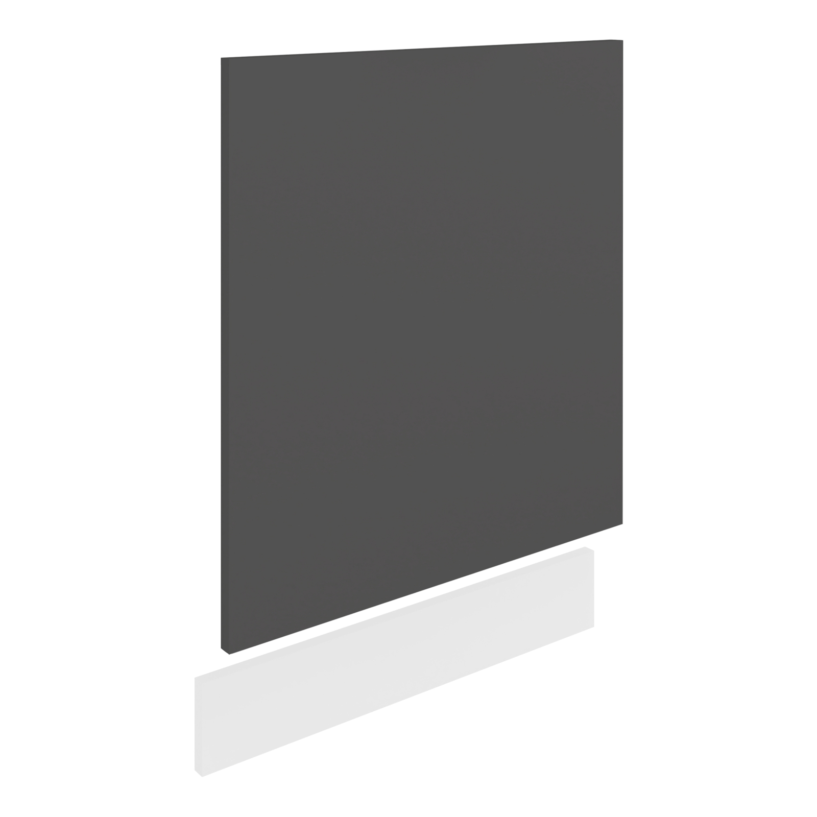 Geschirrspüler-Frontblende ESILO - anthrazit-weiß - 60x67 cm