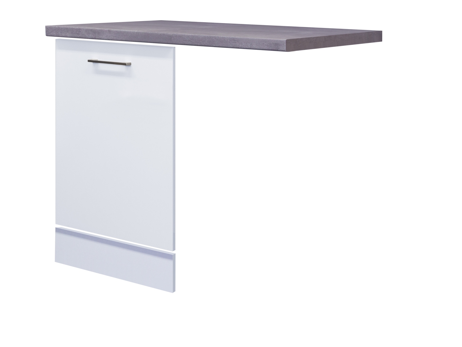 Geschirrspüler-Umbau ELEA - weiß-Betongrau - 110 cm