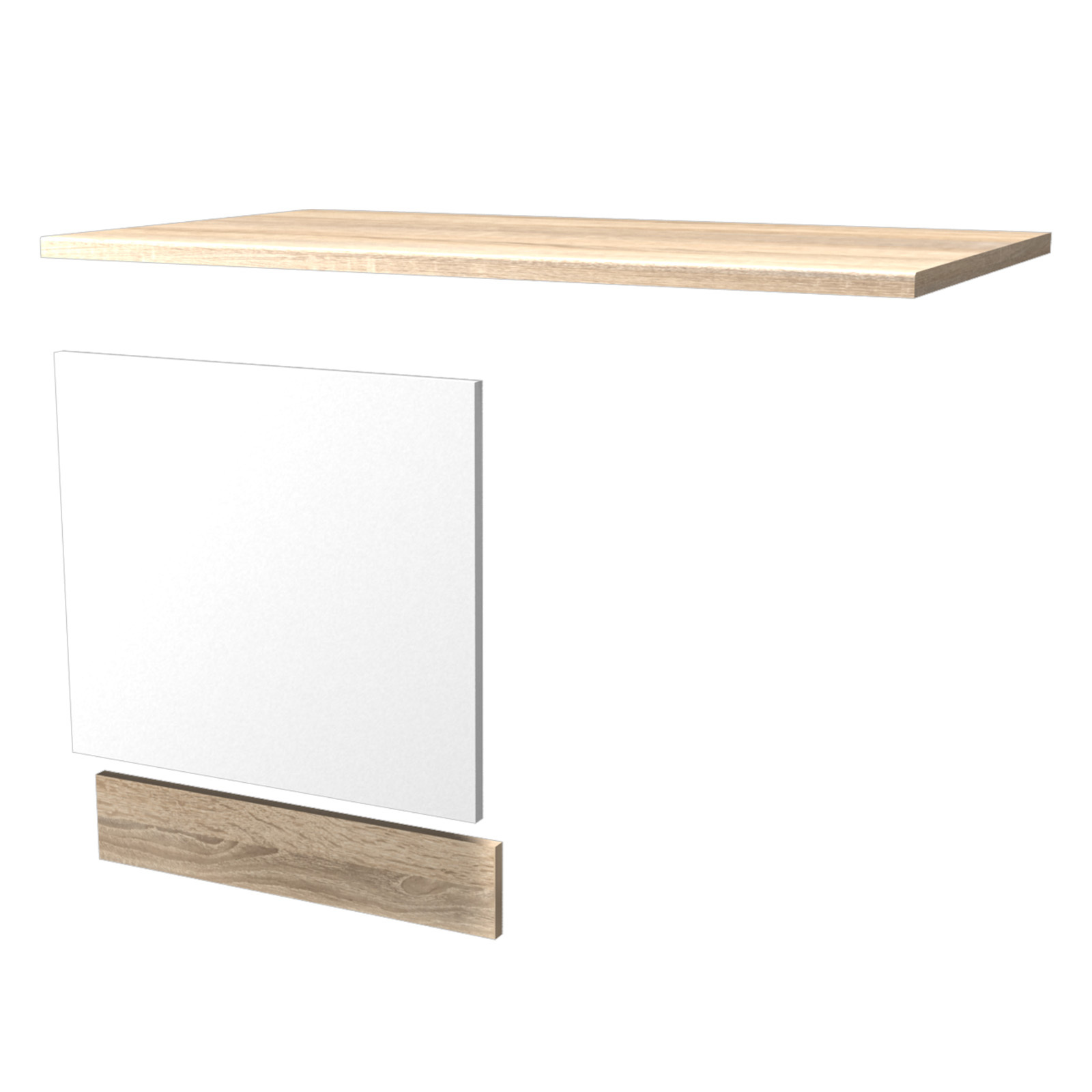 Geschirrspüler-Umbau SAMOA - Sonoma Eiche - 110 cm