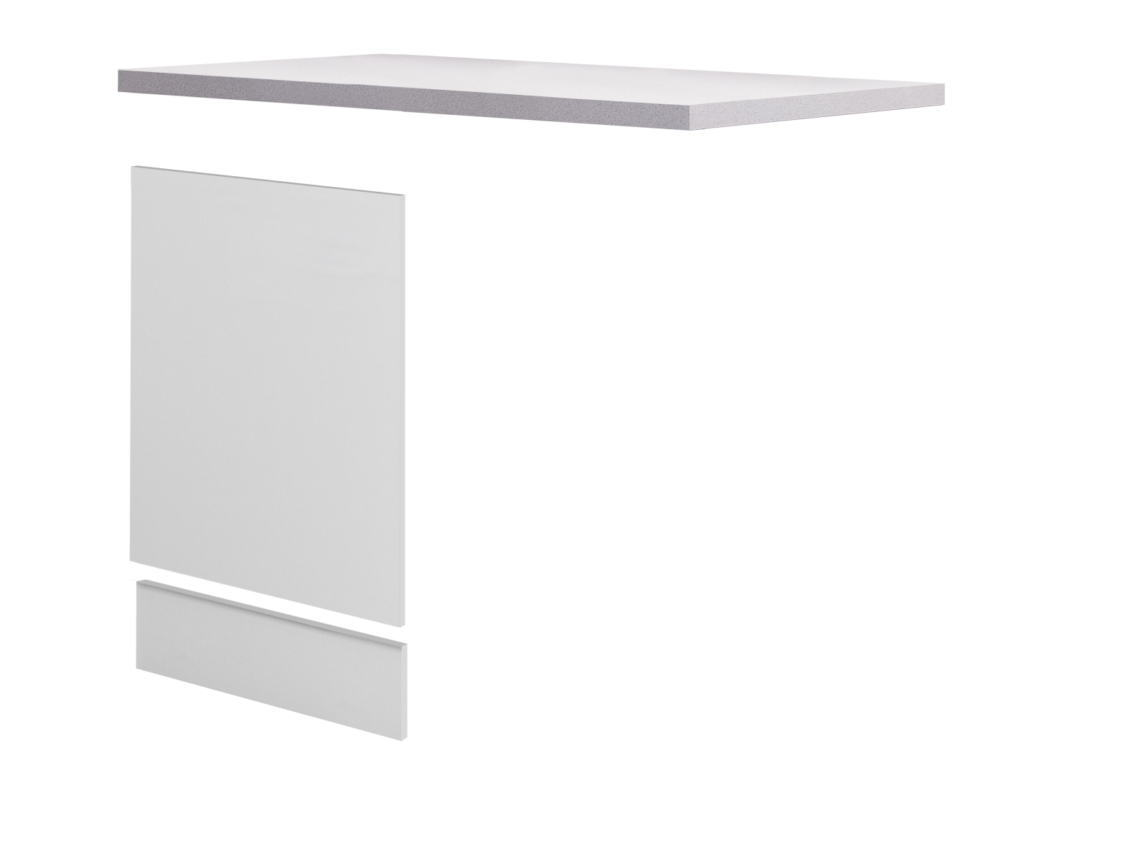 Geschirrspüler-Umbau WITO - weiß-grau - 110 cm
