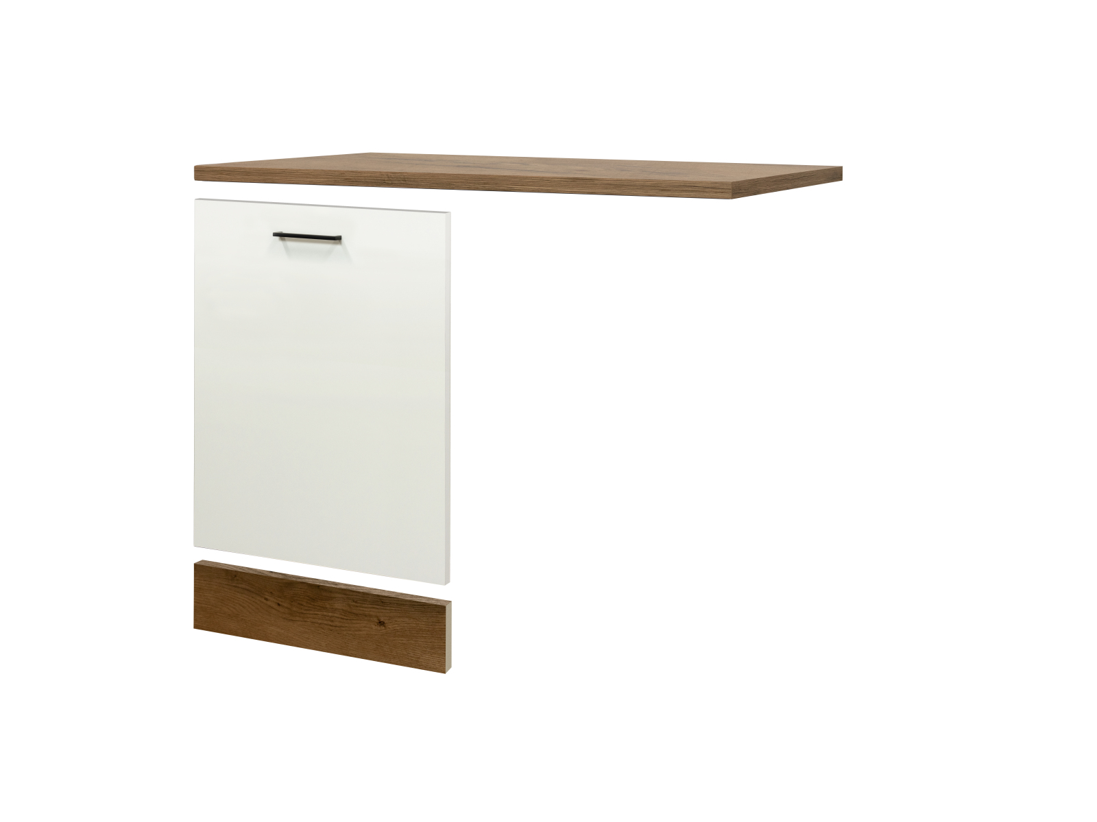 Geschirrspülerumbau VINTEA - Lancelot Oak - Magnolia matt