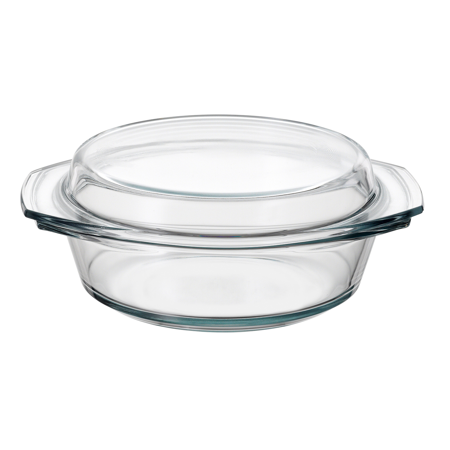Glas Auflaufform - klar - 1 Liter