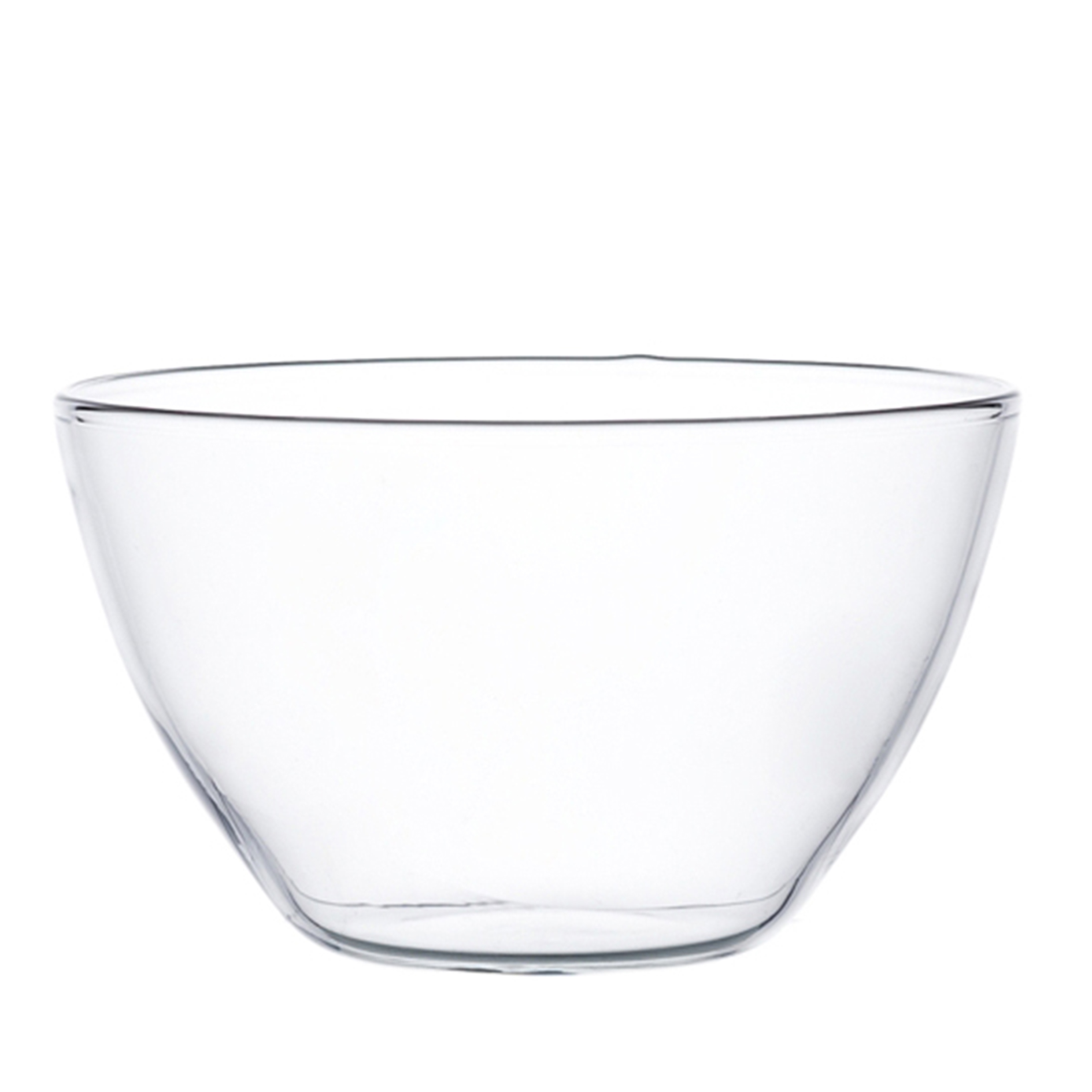 Glasschale - klar - Borosilikatglas - 0,36 Liter