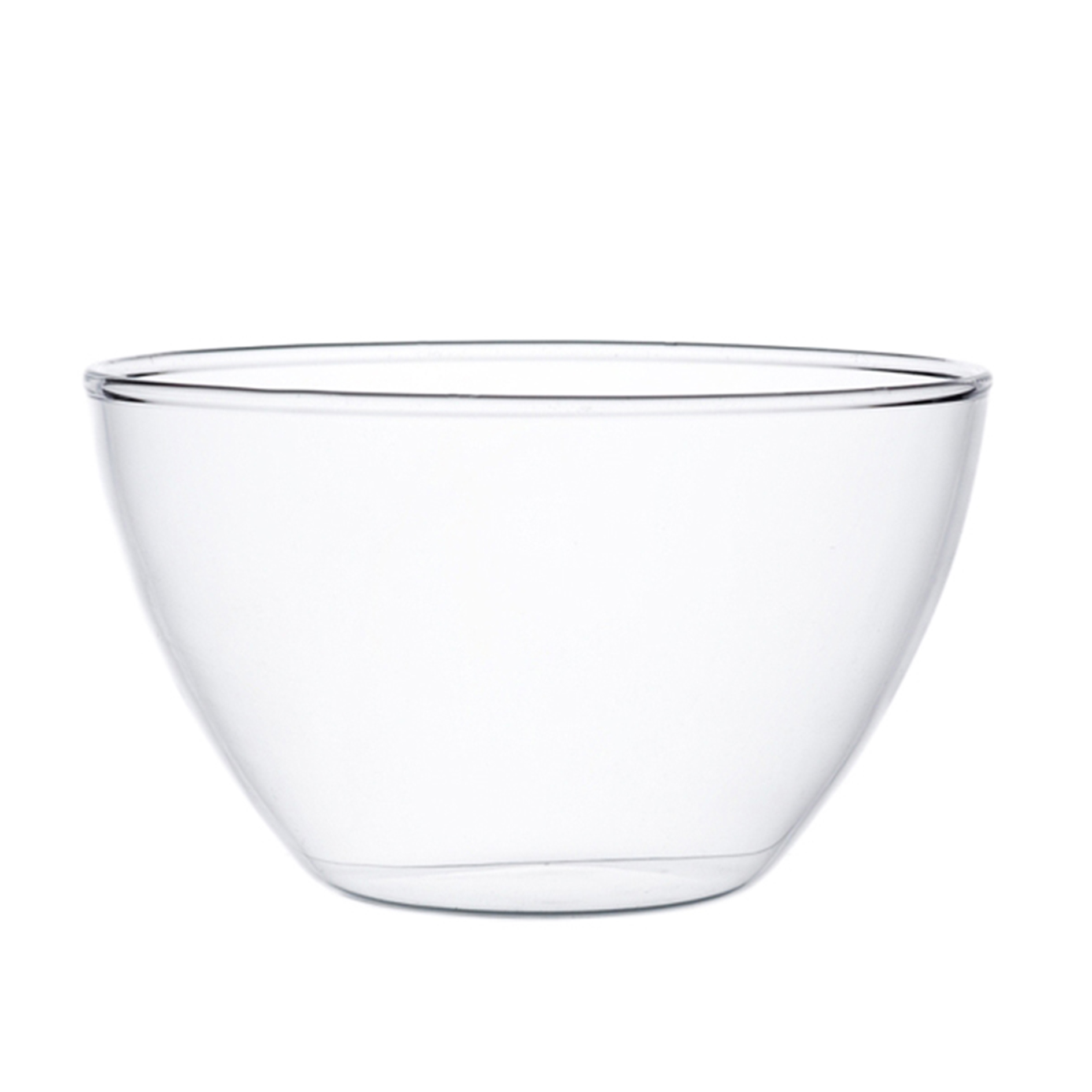 Glasschale - klar - Borosilikatglas - 0,92 Liter