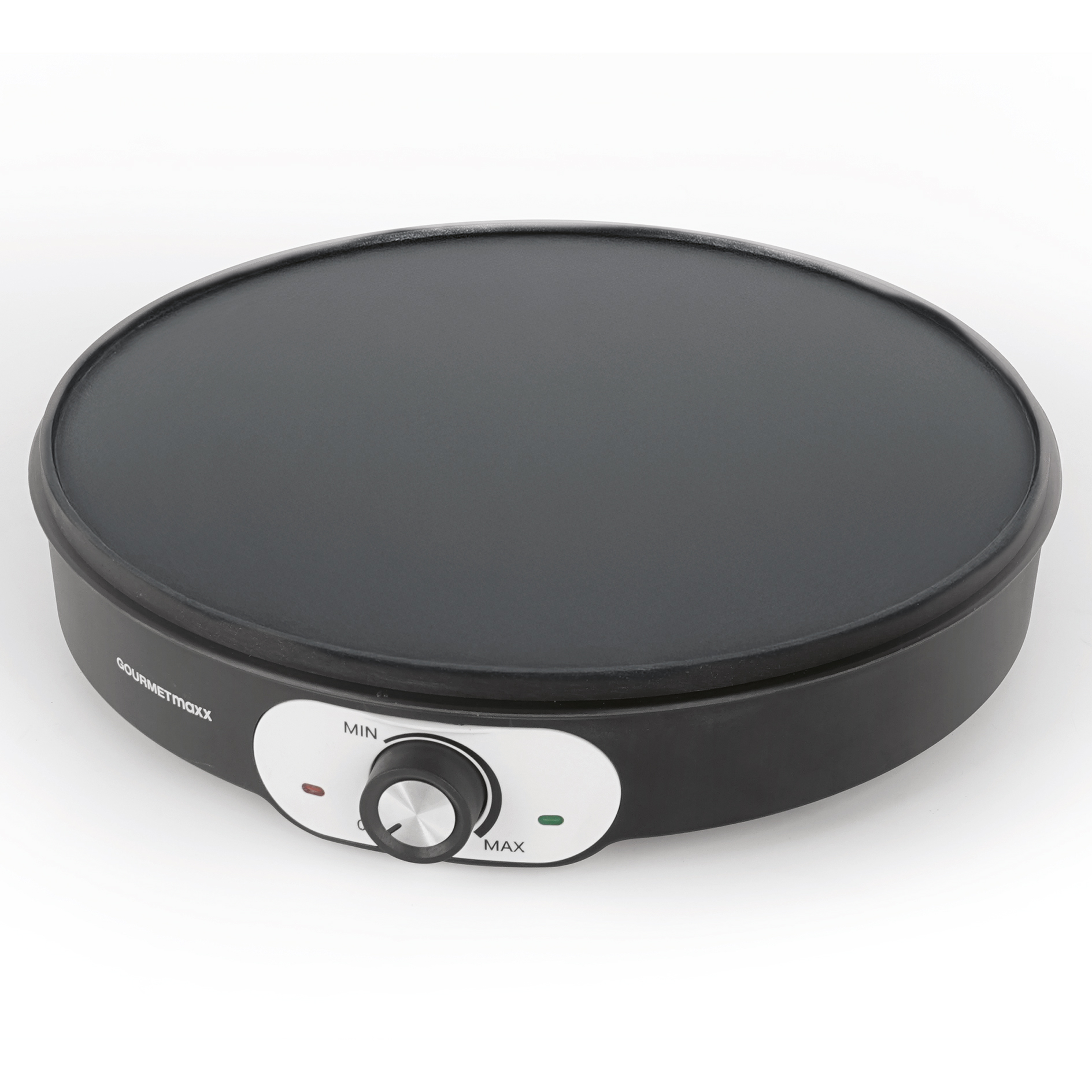 GOURMETMAXX Crêpe Maker 15620 - schwarz - 1200 Watt - Ø 30 cm