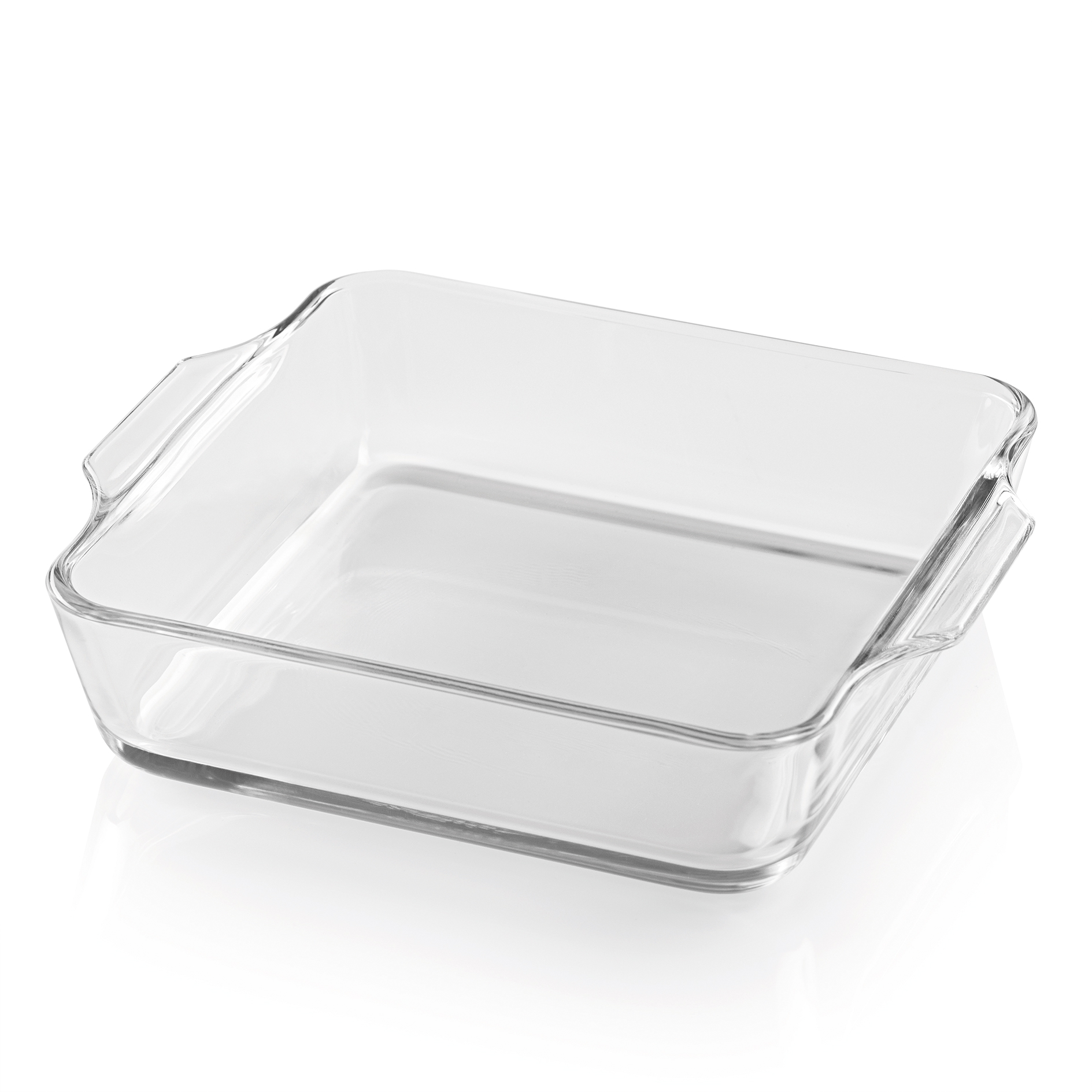 GOURMETMAXX Glas-Auflaufform - klar - 16x16 cm
