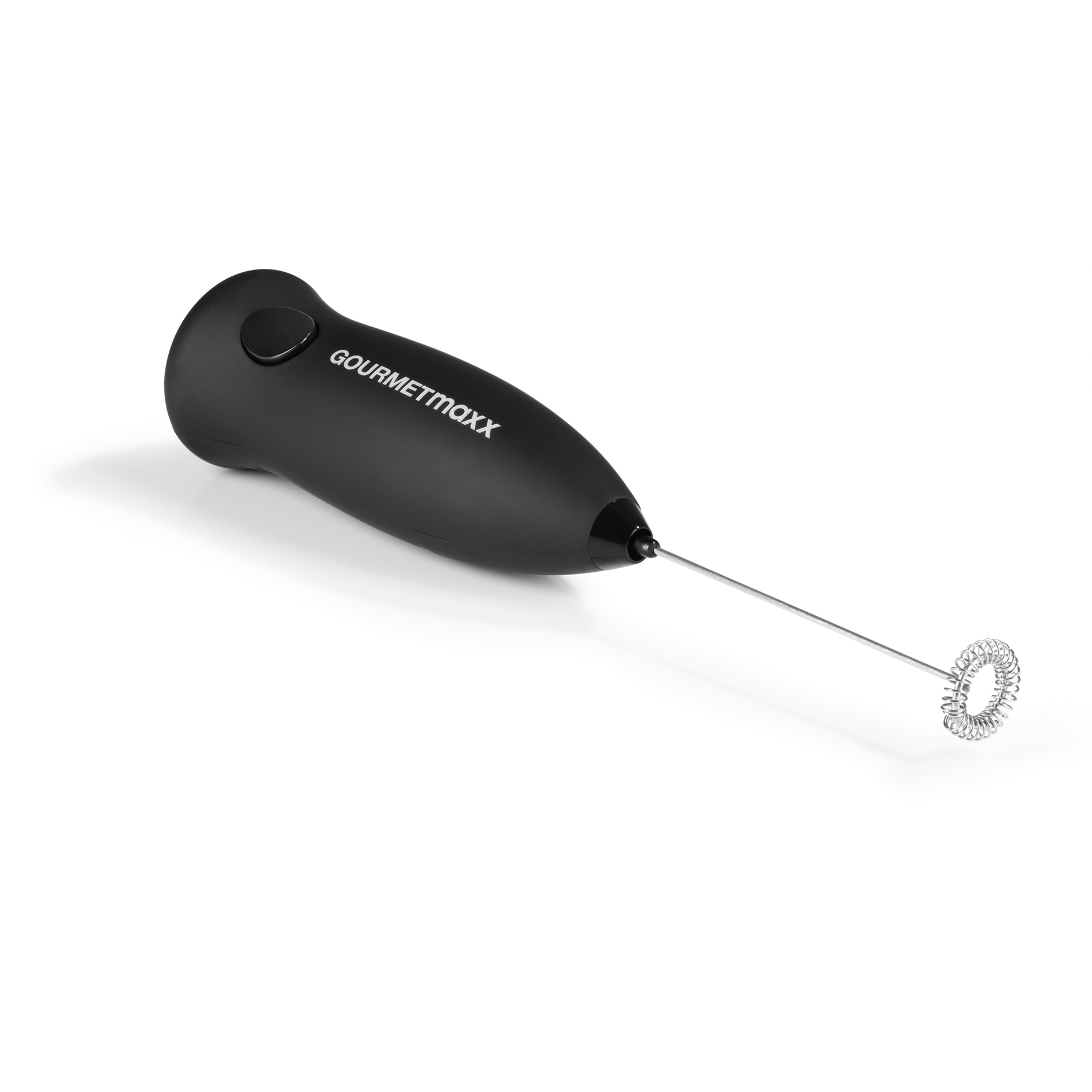GOURMETMAXX Milchaufschäumer - schwarz - Soft Touch