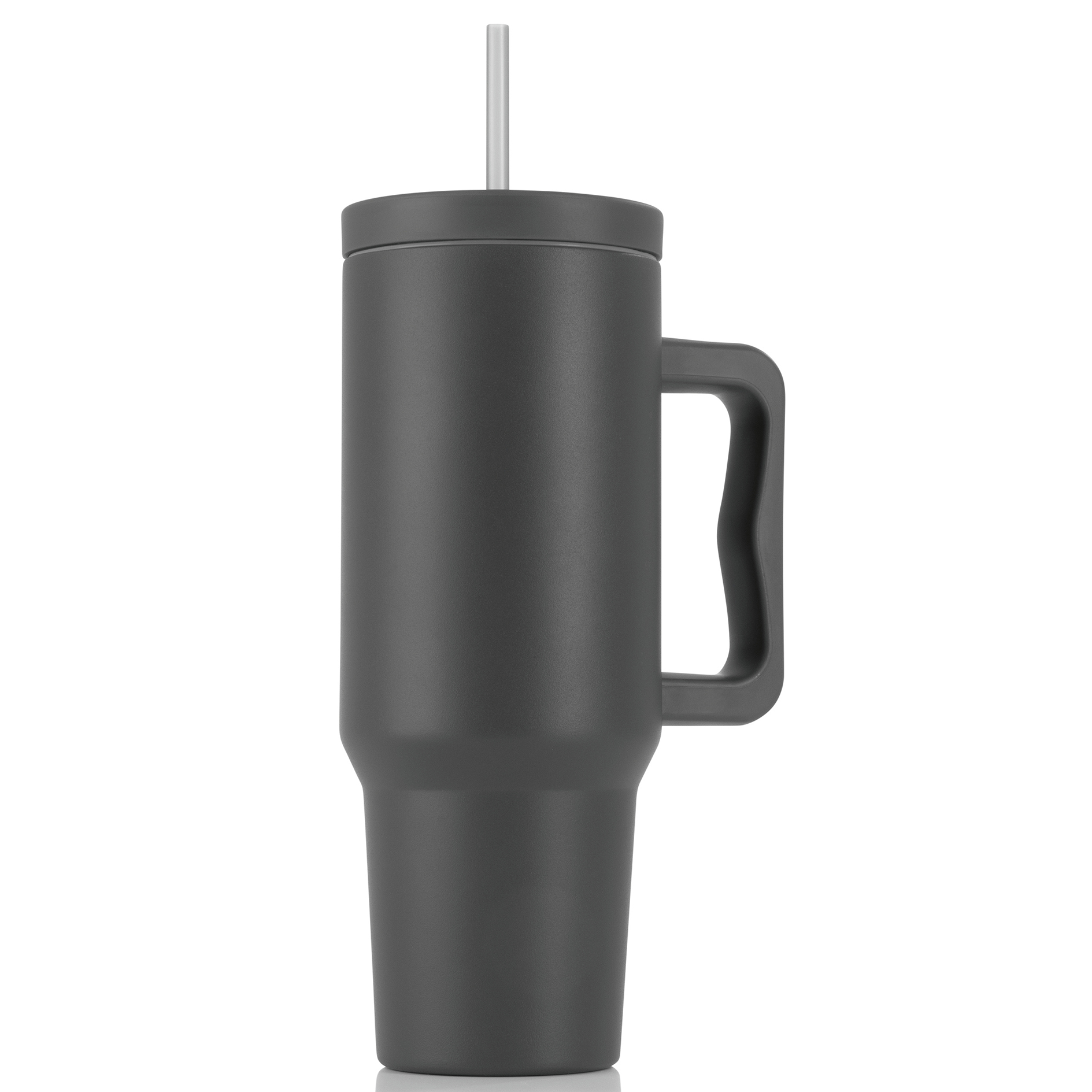 GOURMETMAXX Thermobecher - grau - 1,2 Liter