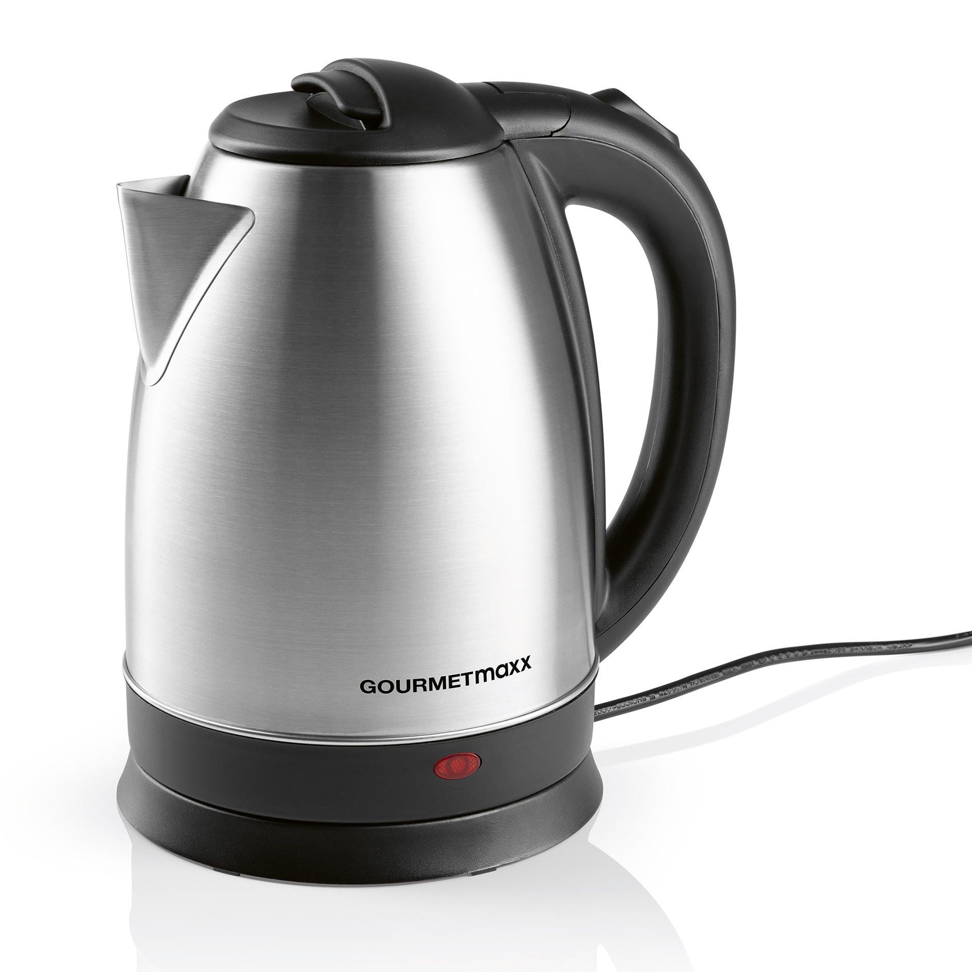 GOURMETMAXX Wasserkocher 16178 - Edelstahl - 1,8 Liter