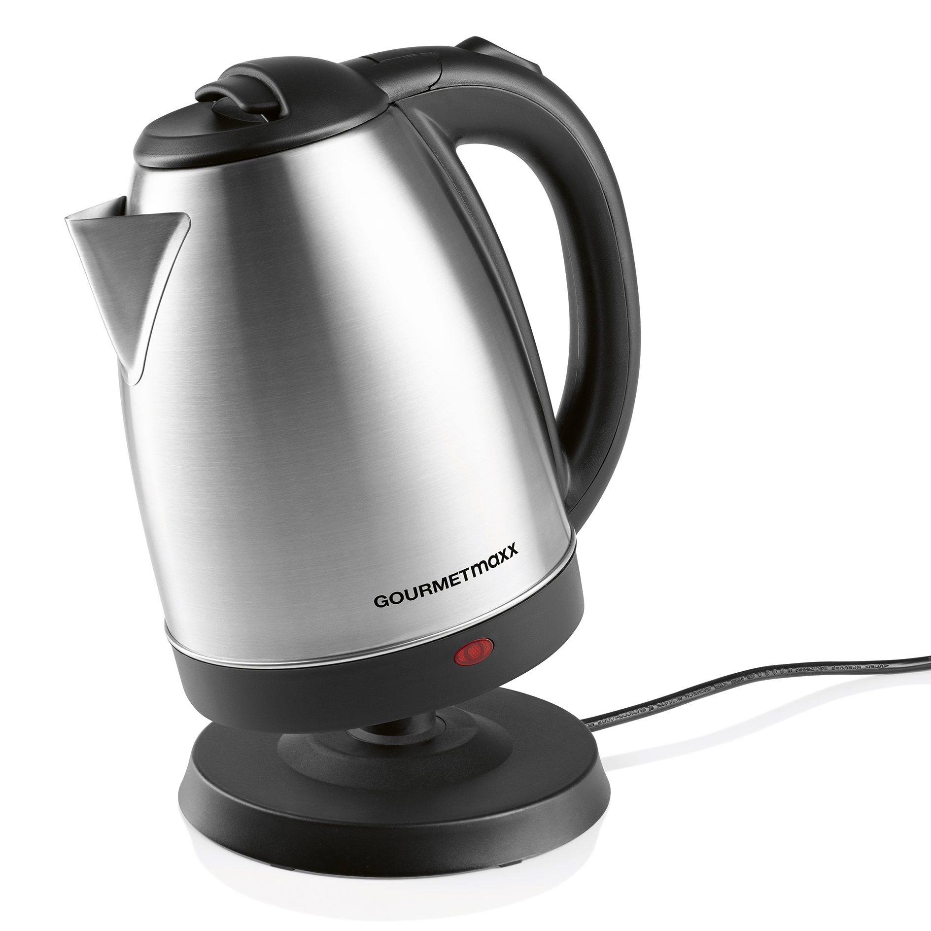 GOURMETMAXX Wasserkocher 16178 - Edelstahl - 1,8 Liter