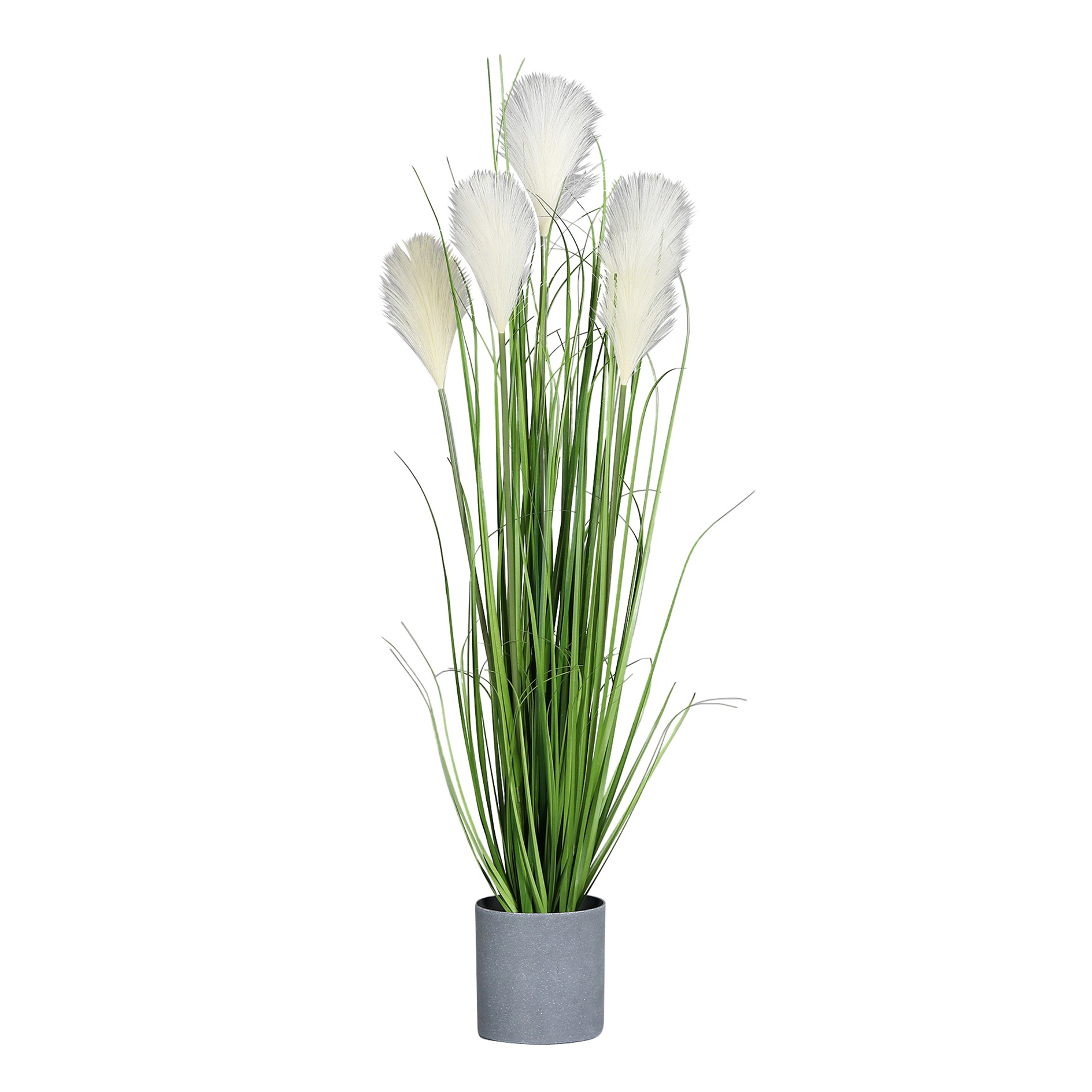Grasarrangement im Topf - Kunstpflanze - 89 cm