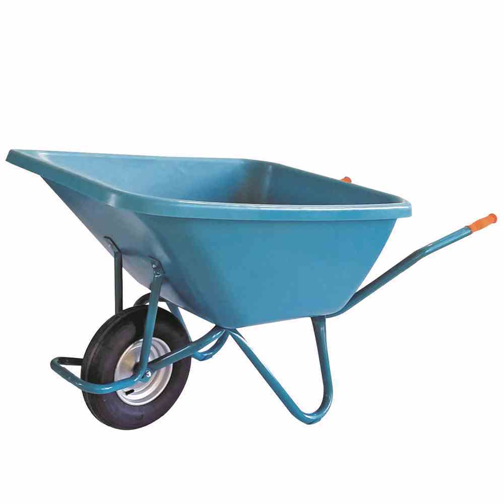 Großmuldenkarre - türkis - 200 Liter